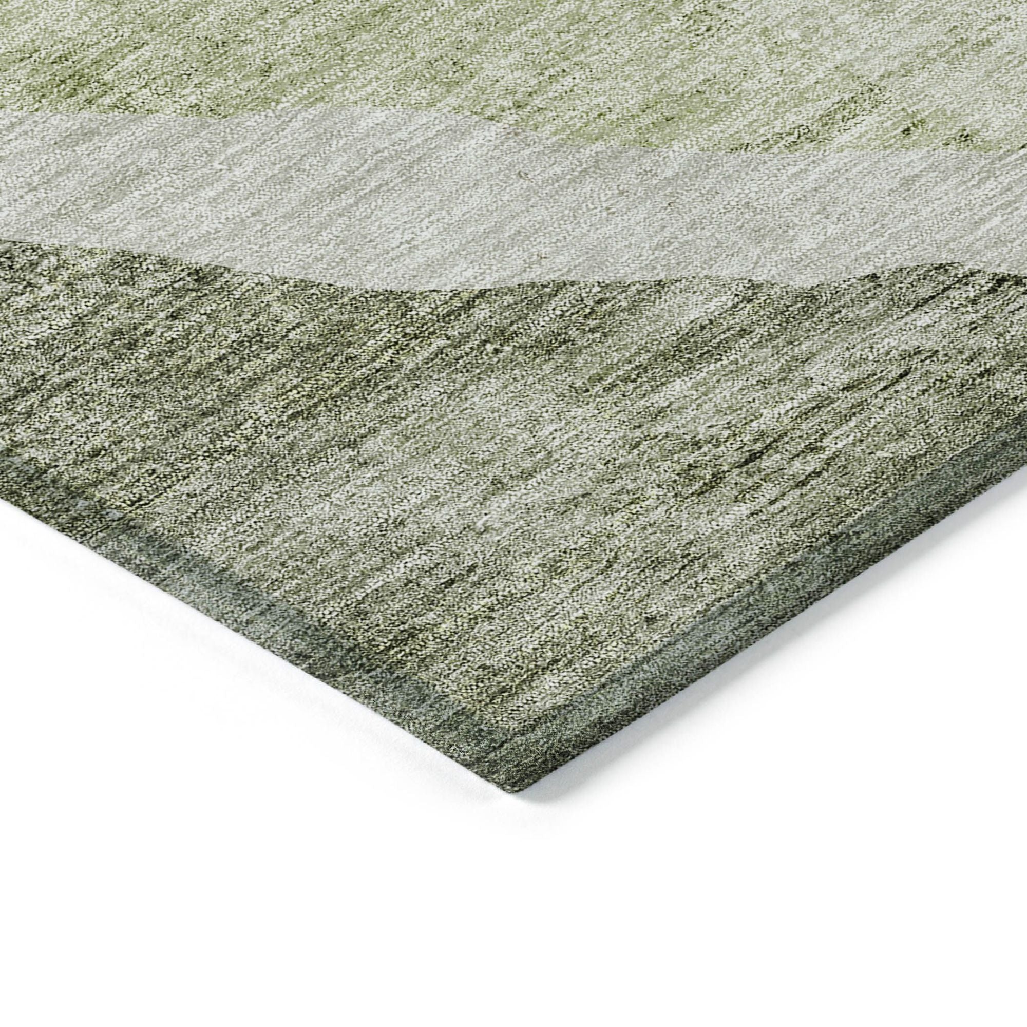 Machine Made ACN667 Olive Green Rugs #color_olive green