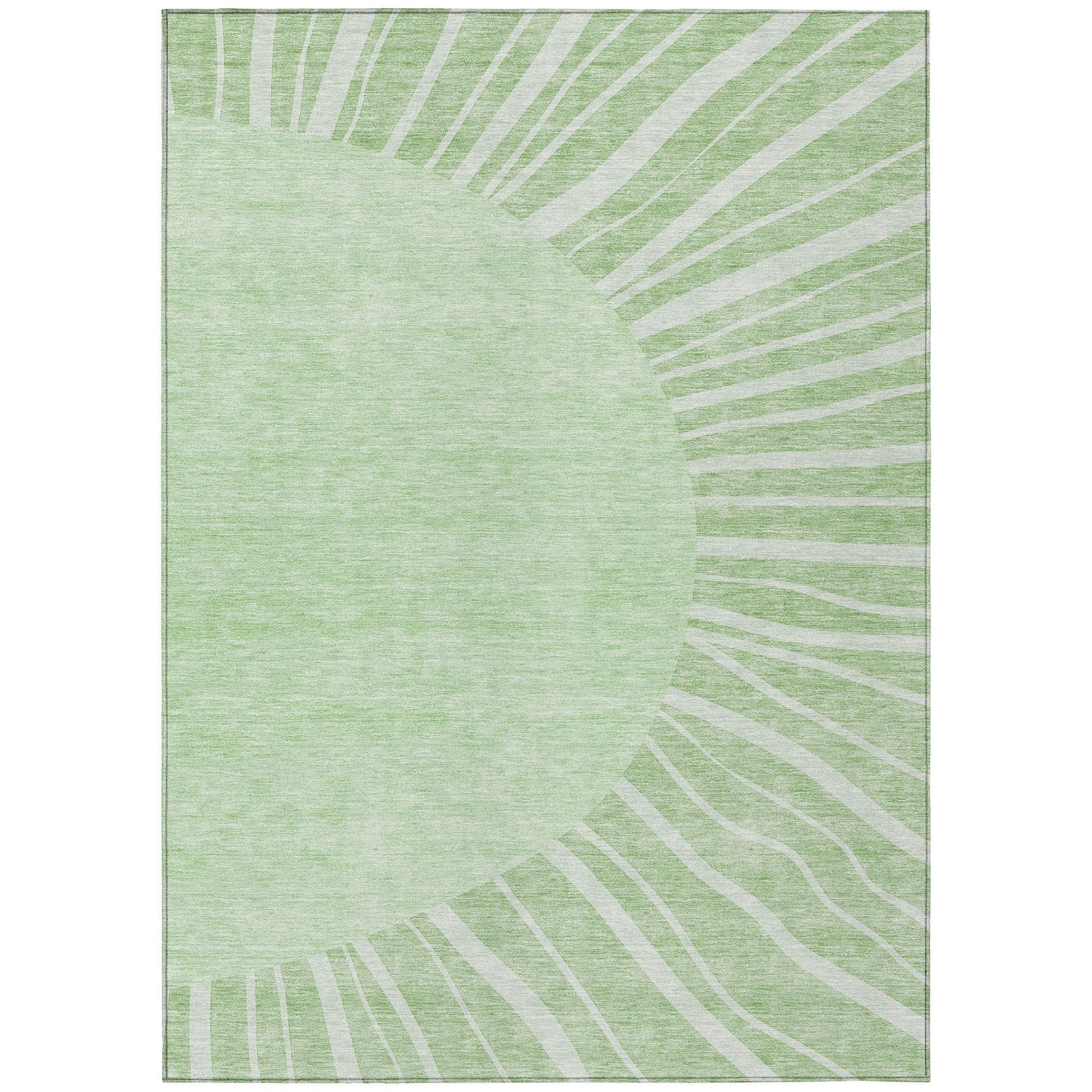 Machine Made ACN668 Aloe Green Rugs #color_aloe green