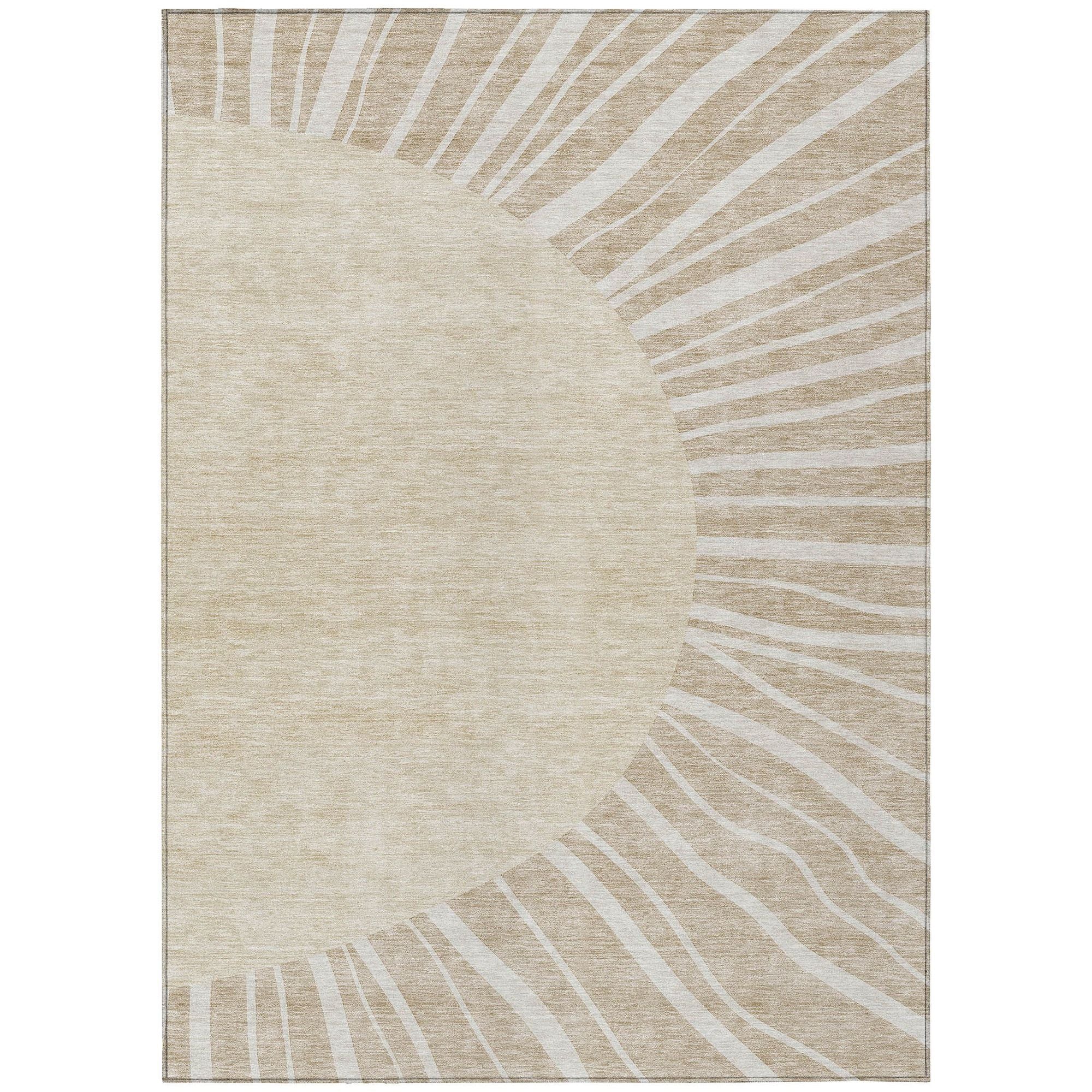 Machine Made ACN668 Beige Brown Rugs #color_beige brown