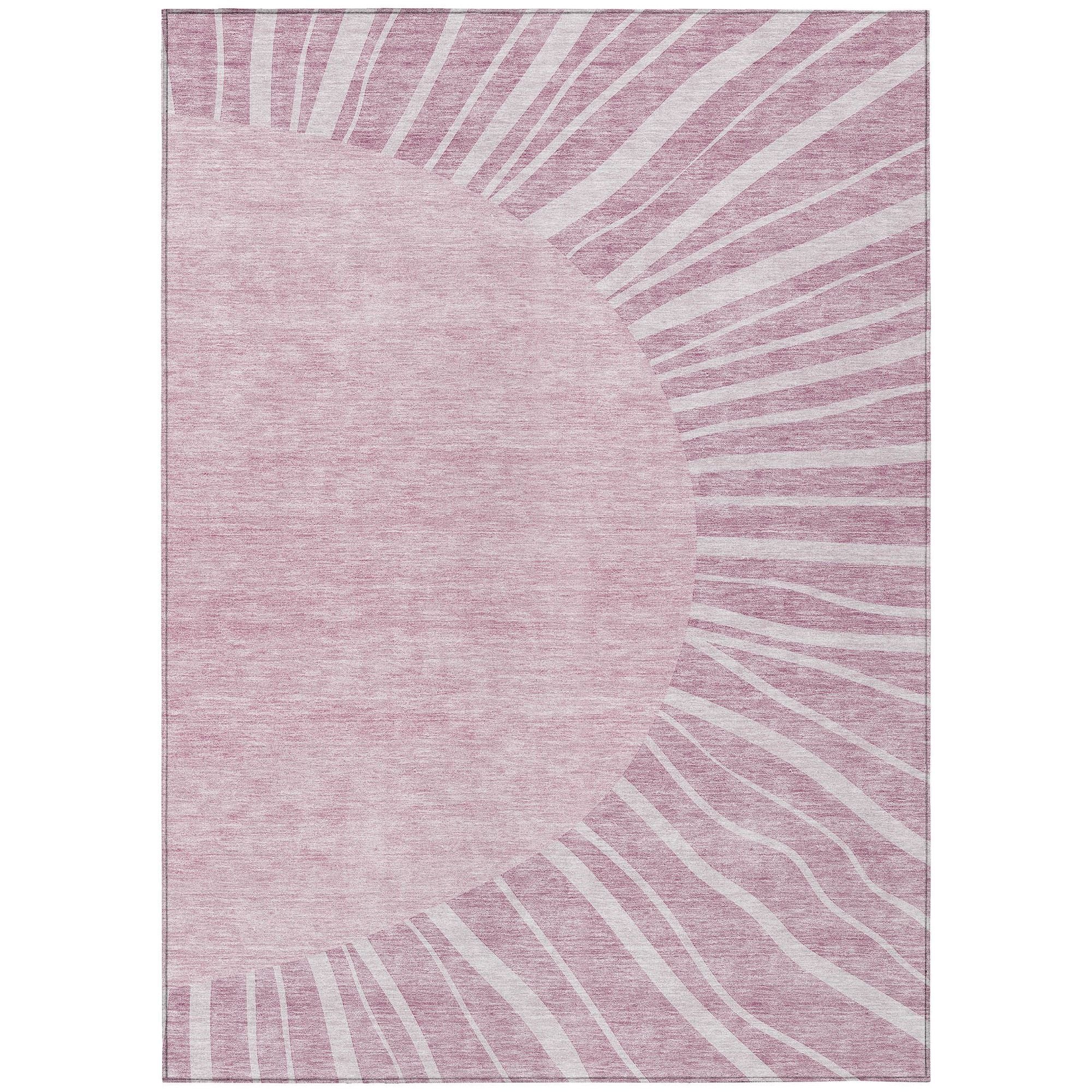 Machine Made ACN668 Blush Pink Rugs #color_blush pink