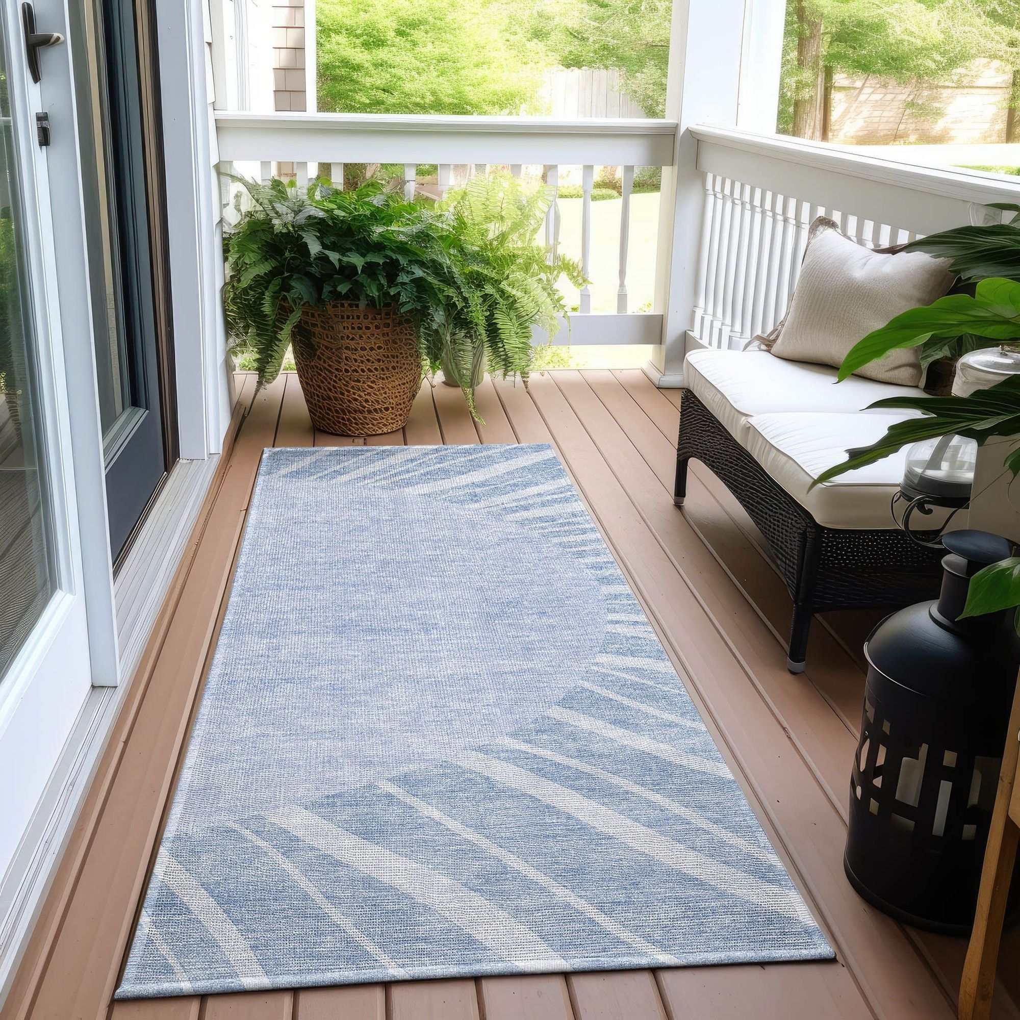 Machine Made ACN668 Denim Blue Rugs #color_denim blue