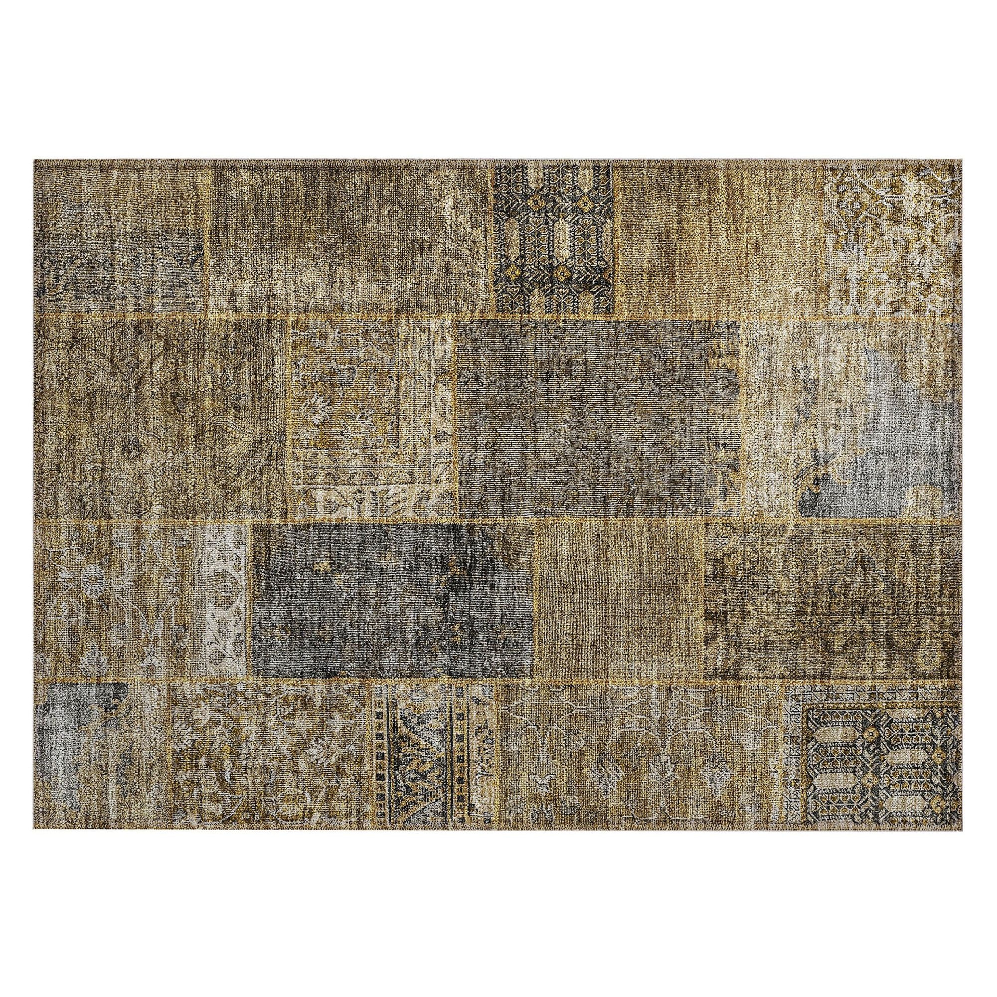 Machine Made ACN669 Brown  Rugs #color_brown 