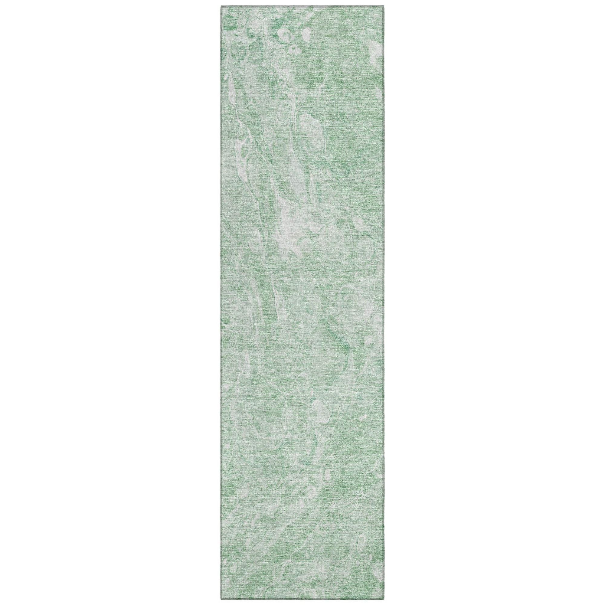 Machine Made ACN670 Mint Green Rugs #color_mint green