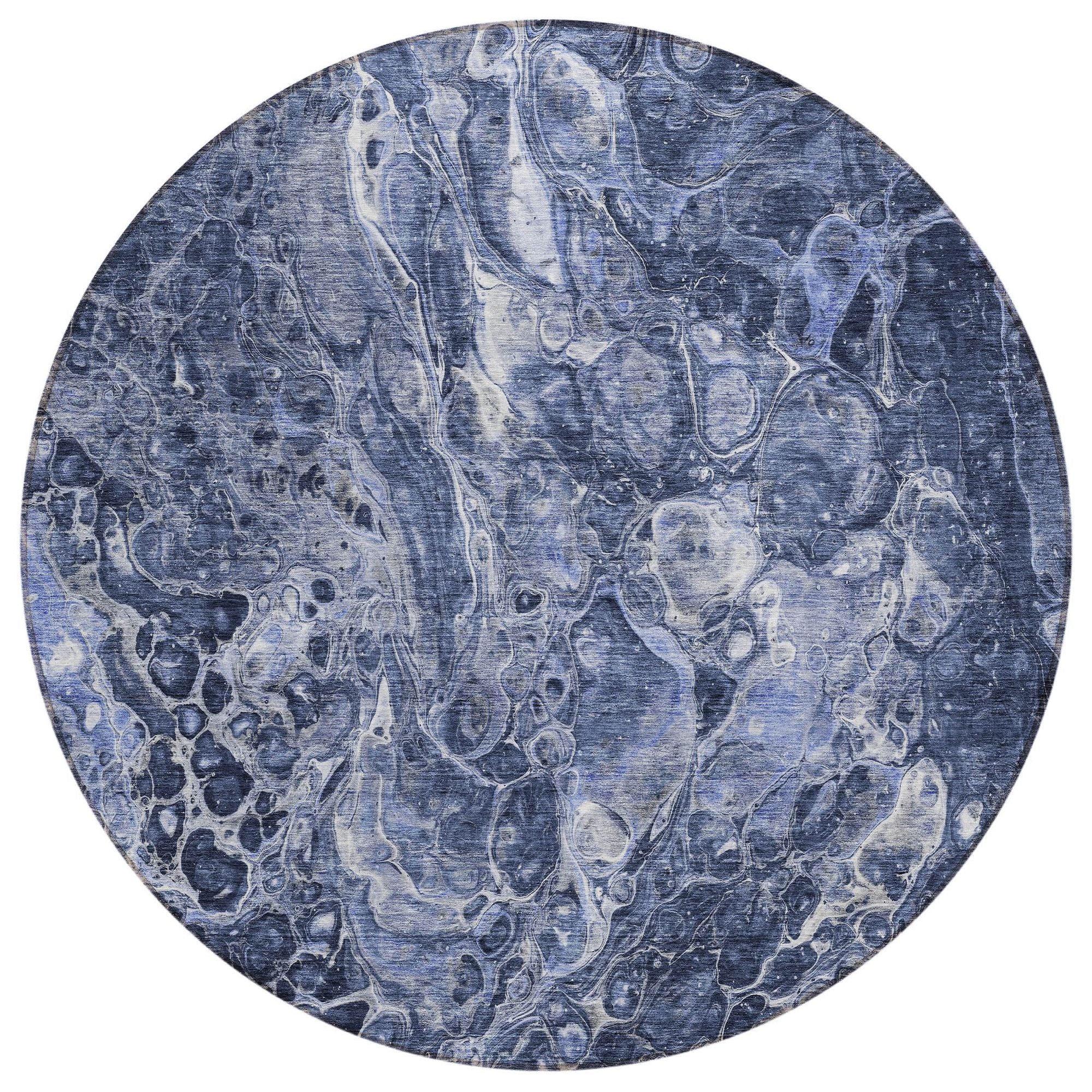 Machine Made ACN670 Navy Blue Rugs #color_navy blue