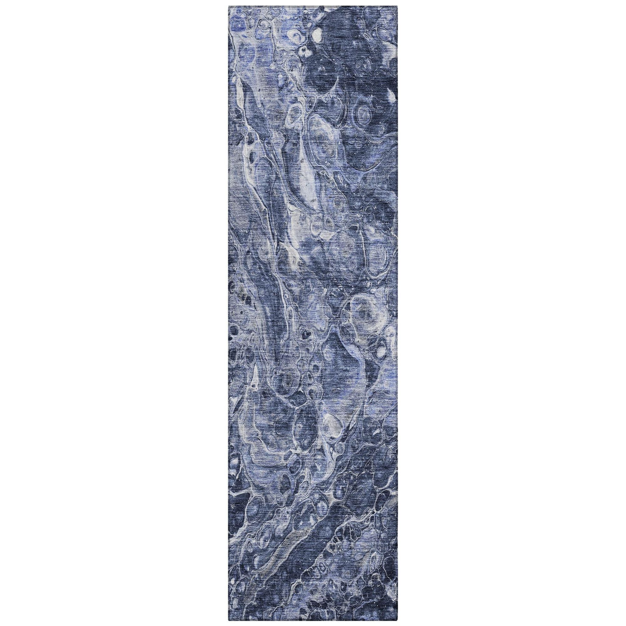 Machine Made ACN670 Navy Blue Rugs #color_navy blue