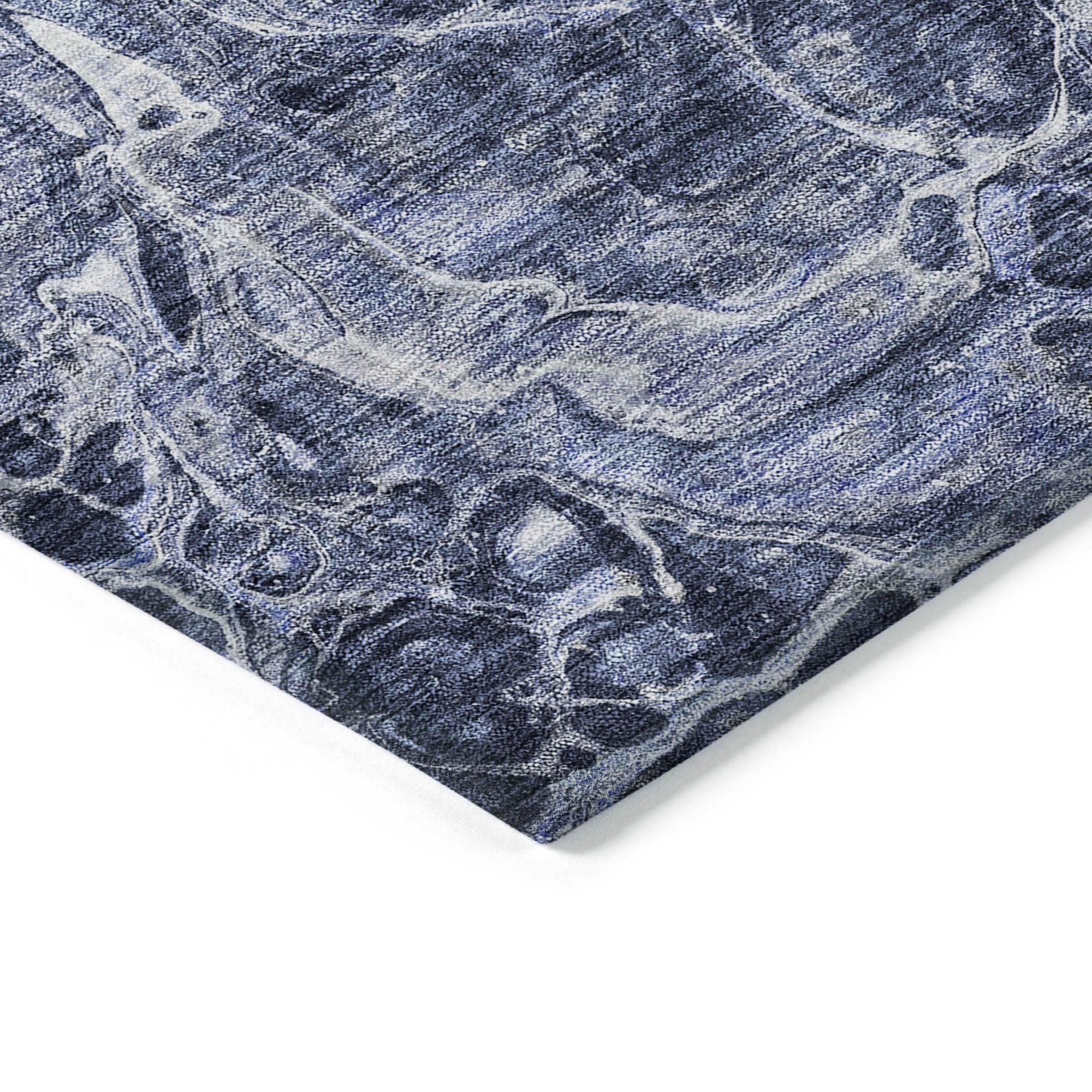 Machine Made ACN670 Navy Blue Rugs #color_navy blue