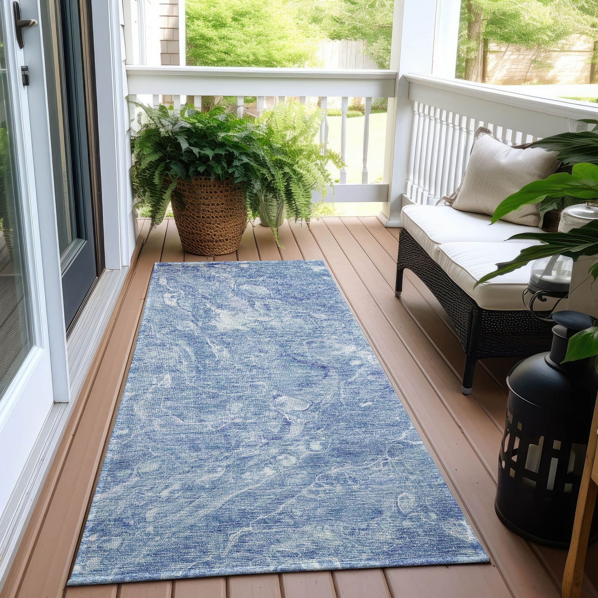 Machine Made ACN670 Sky Blue Rugs #color_sky blue