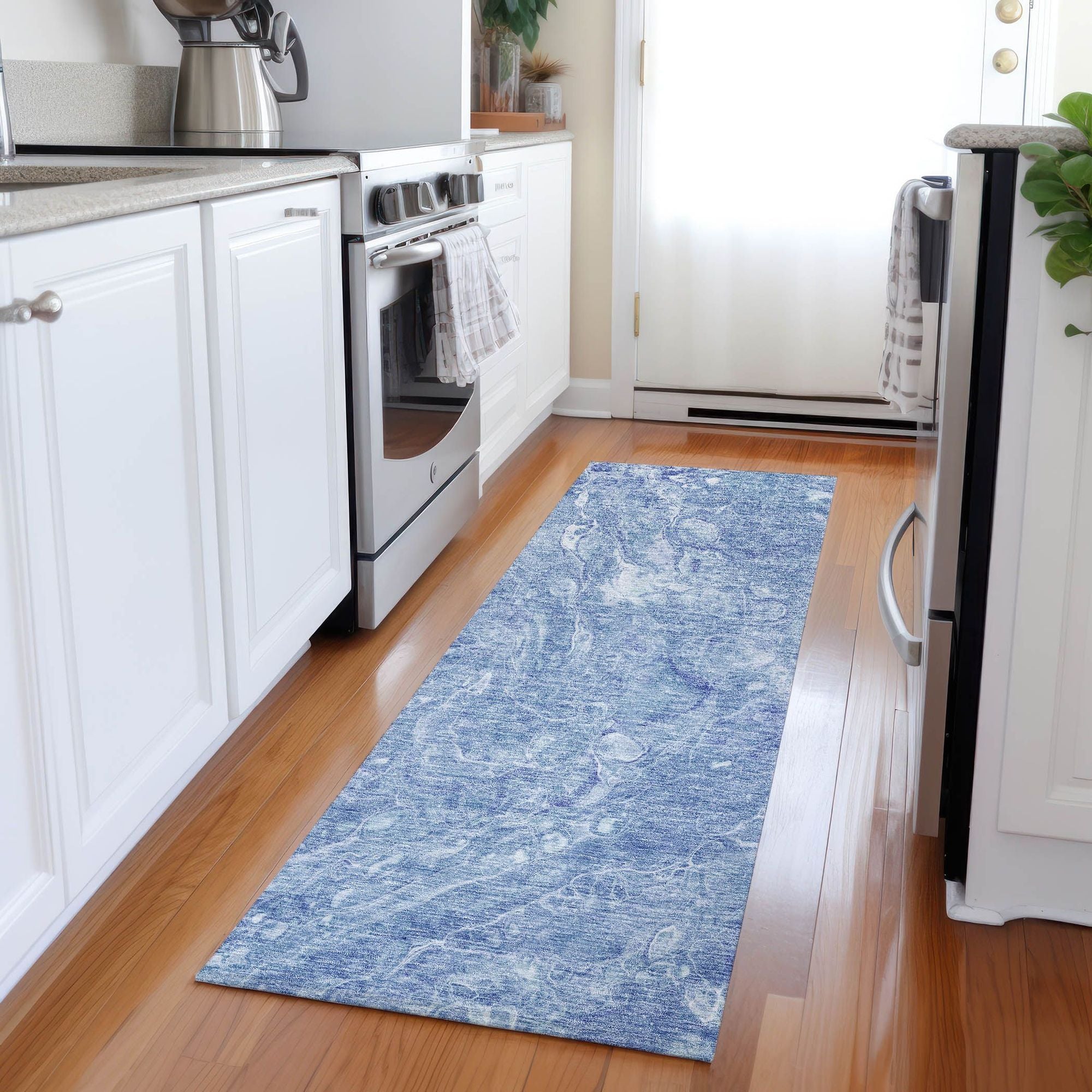 Machine Made ACN670 Sky Blue Rugs #color_sky blue