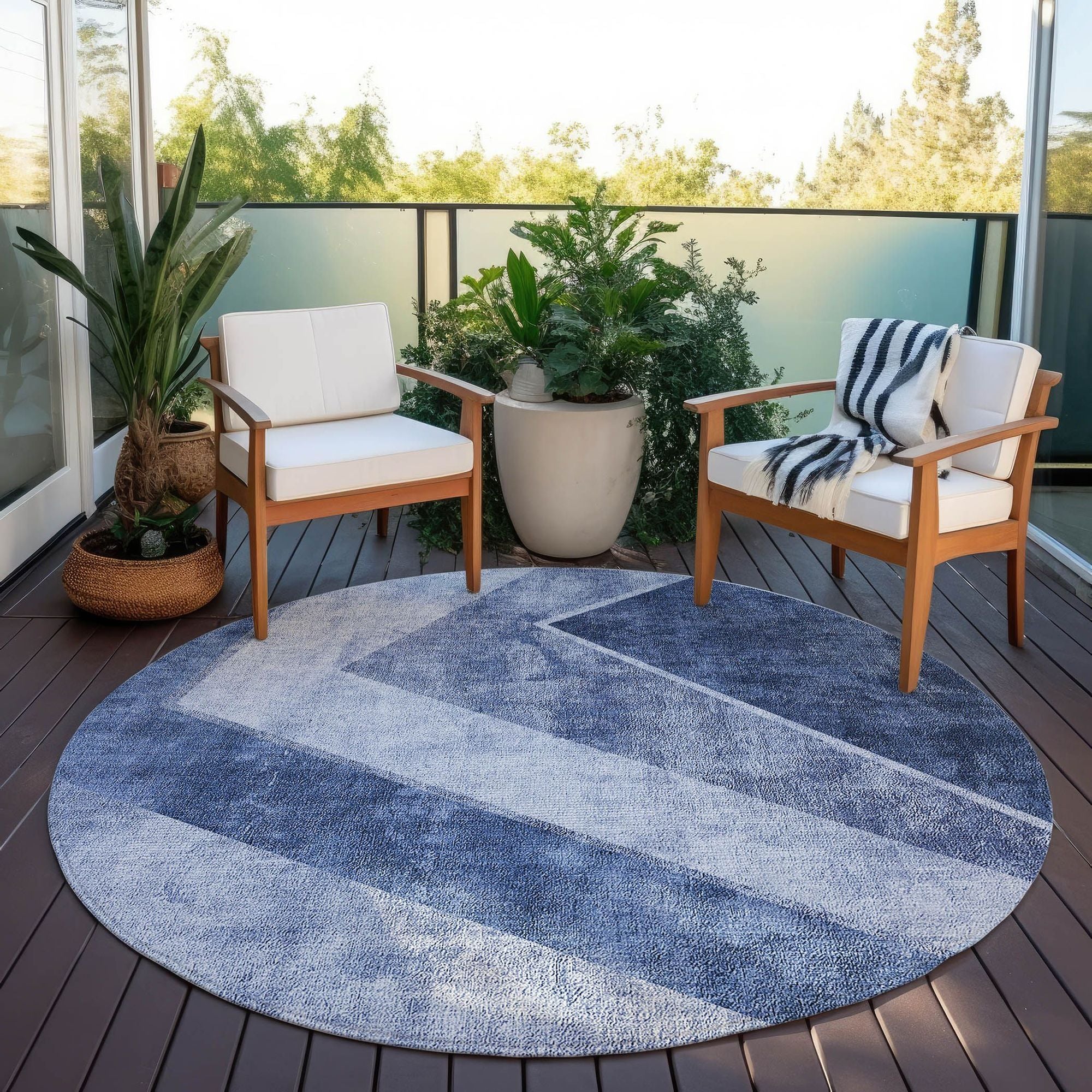 Machine Made ACN671 Blue  Rugs #color_blue 