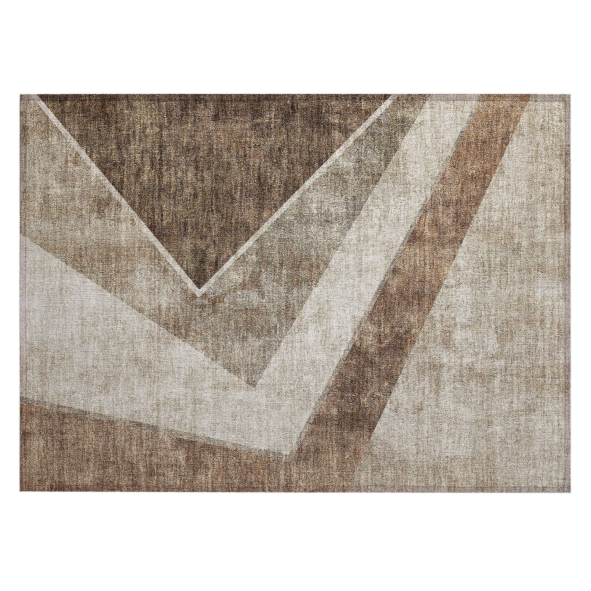 Machine Made ACN671 Brown  Rugs #color_brown 