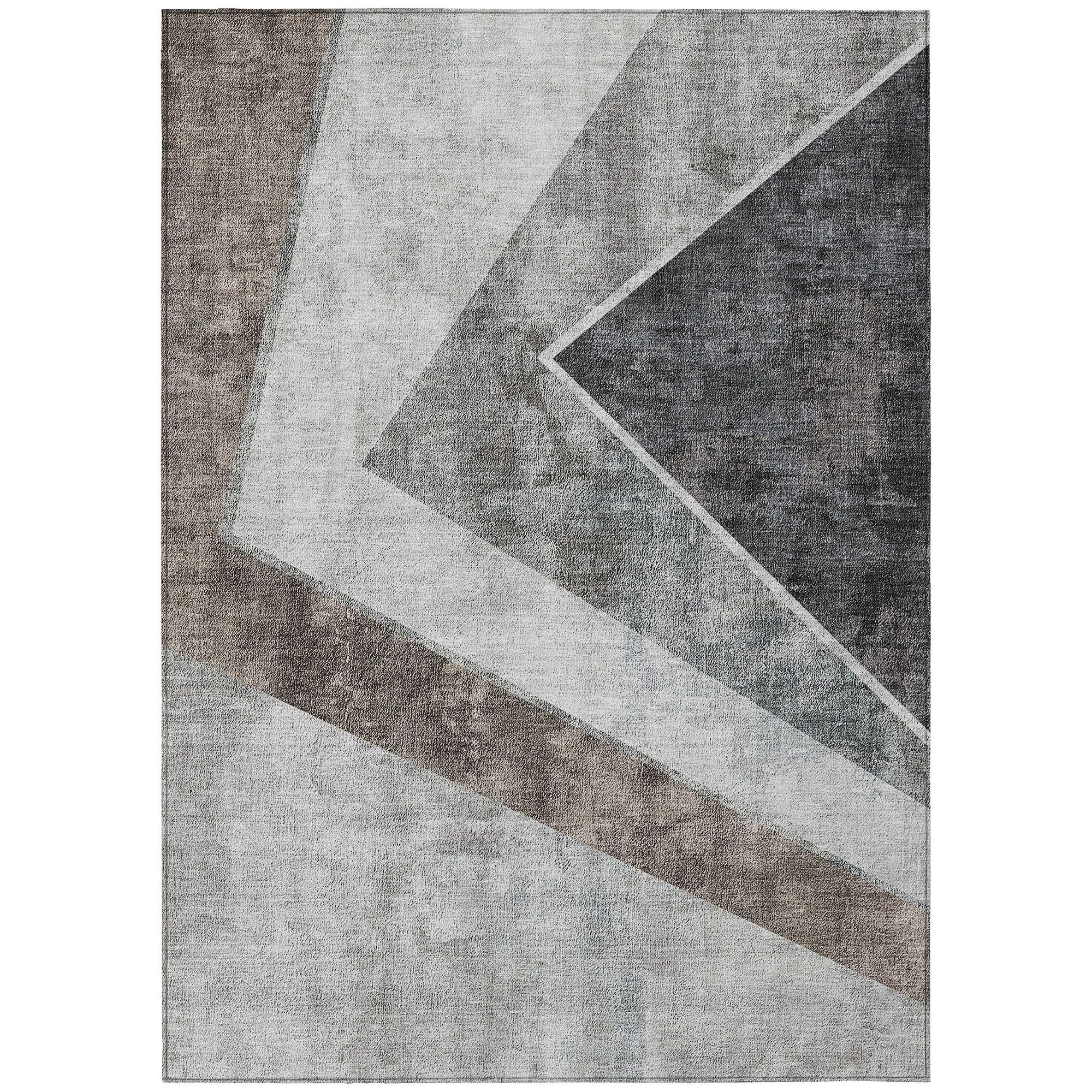 Machine Made ACN671 Gray  Rugs #color_gray 