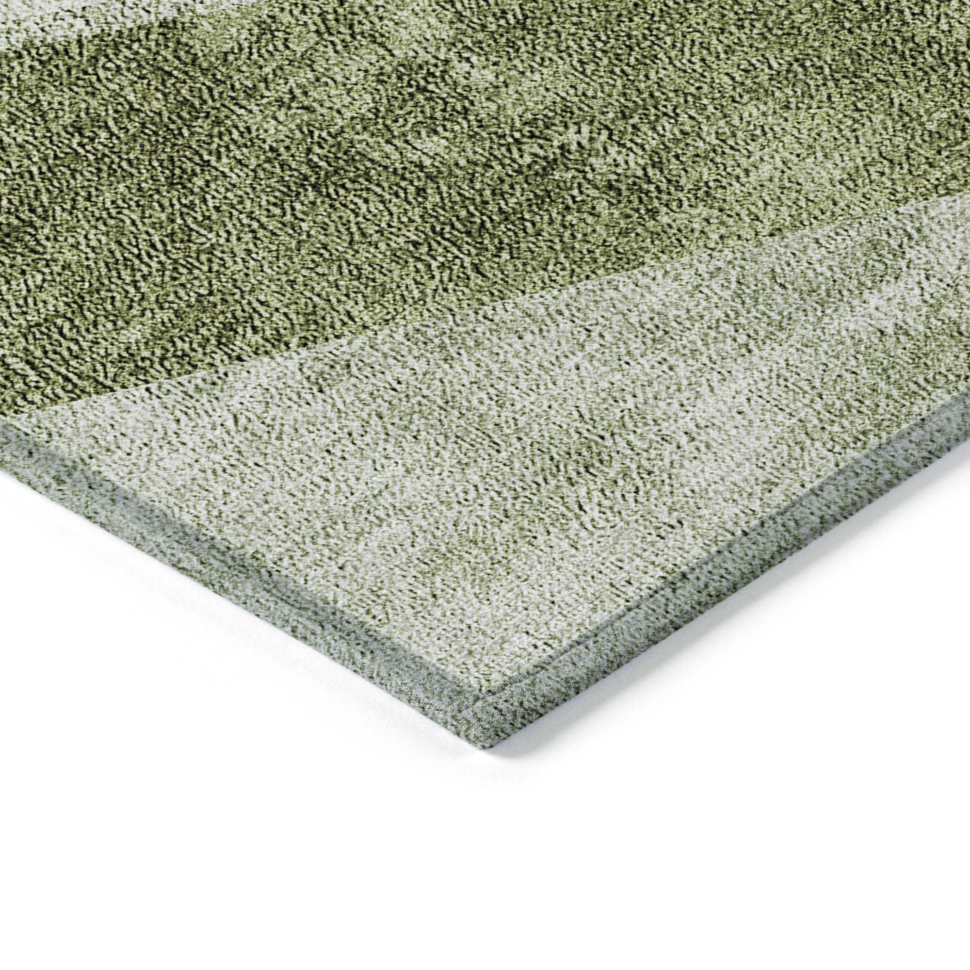 Machine Made ACN671 Olive Green Rugs #color_olive green