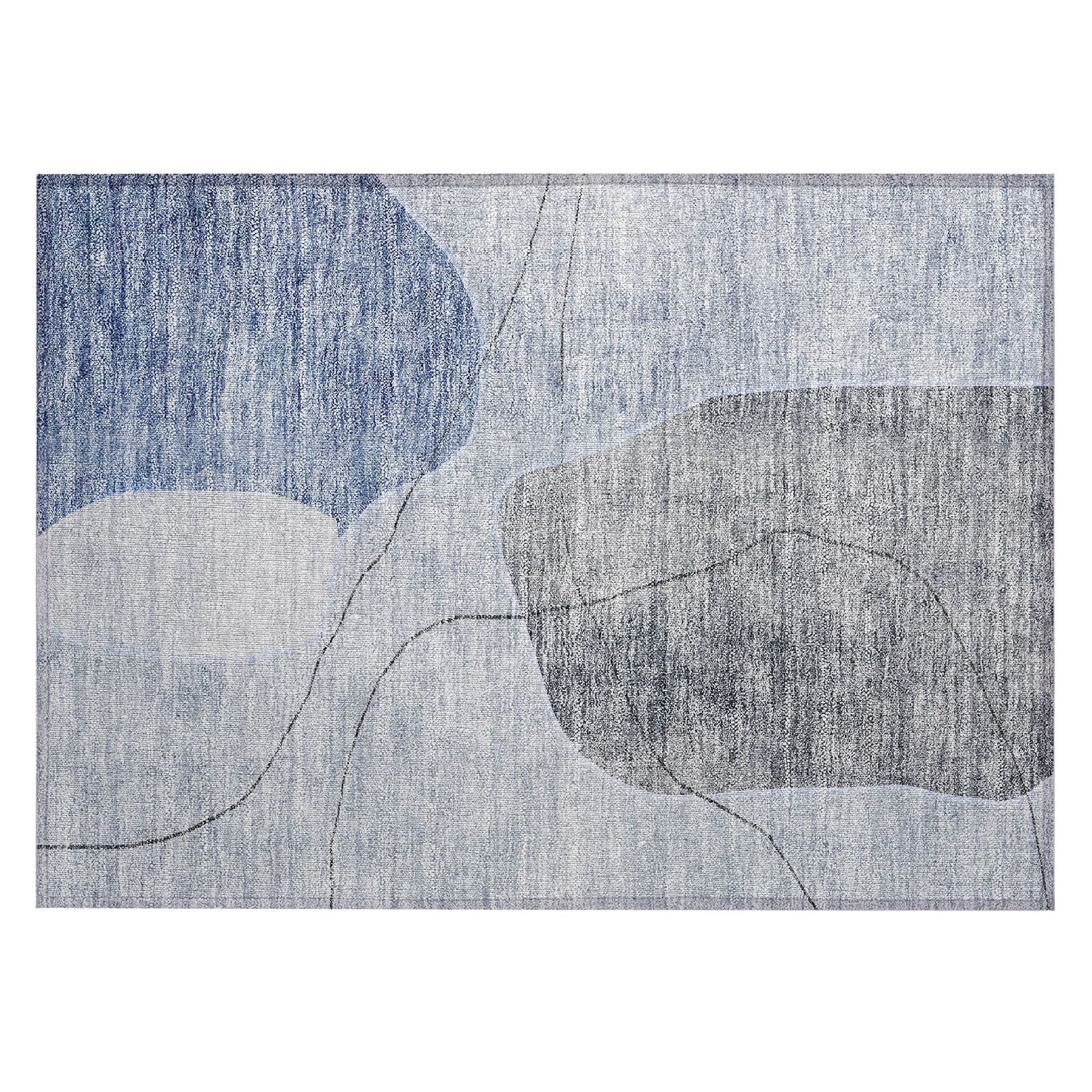 Machine Made ACN672 Blue  Rugs #color_blue 