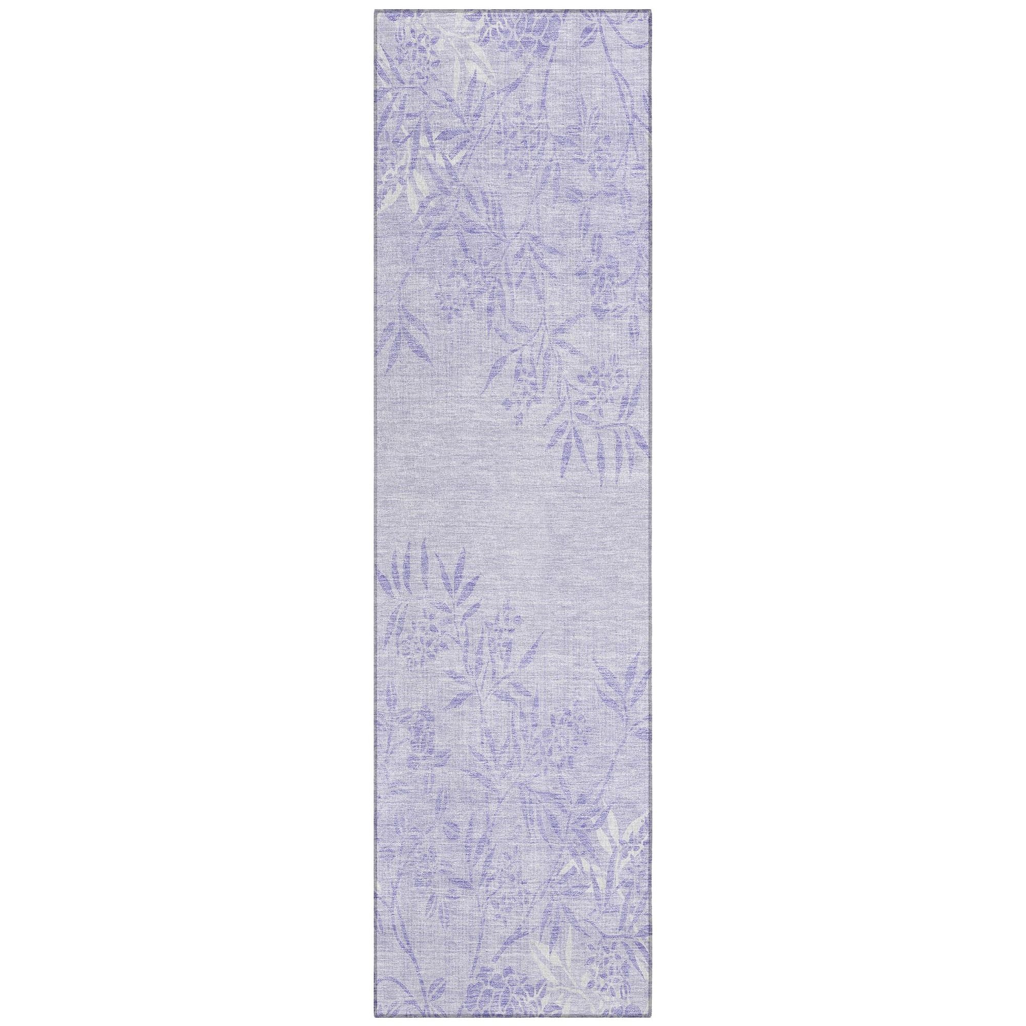 Machine Made ACN673 Lilac Purple Rugs #color_lilac purple