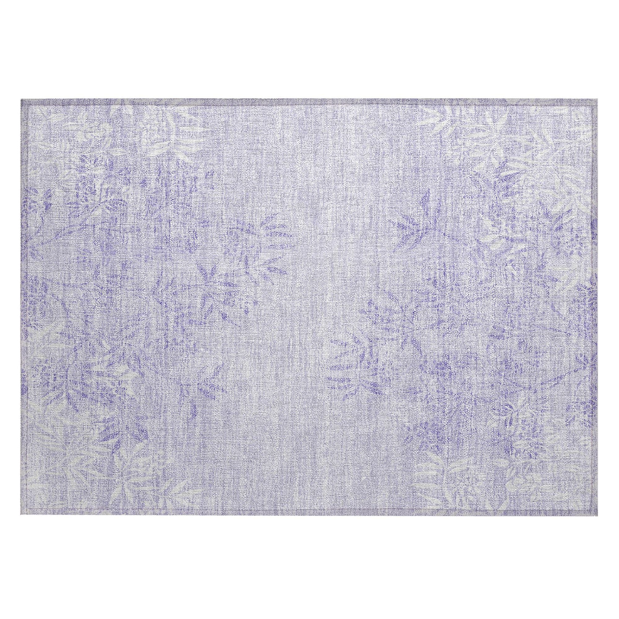 Machine Made ACN673 Lilac Purple Rugs #color_lilac purple