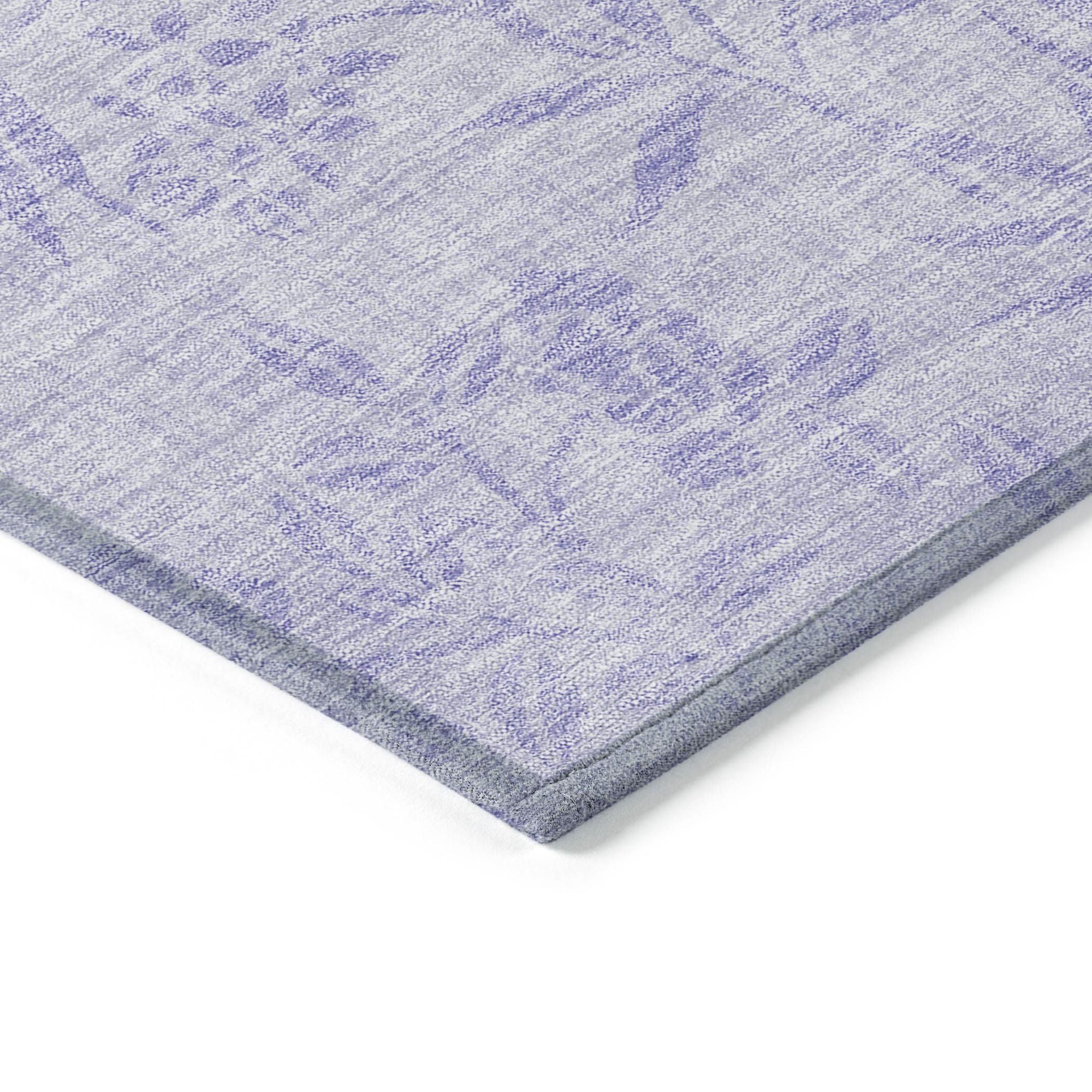 Machine Made ACN673 Lilac Purple Rugs #color_lilac purple