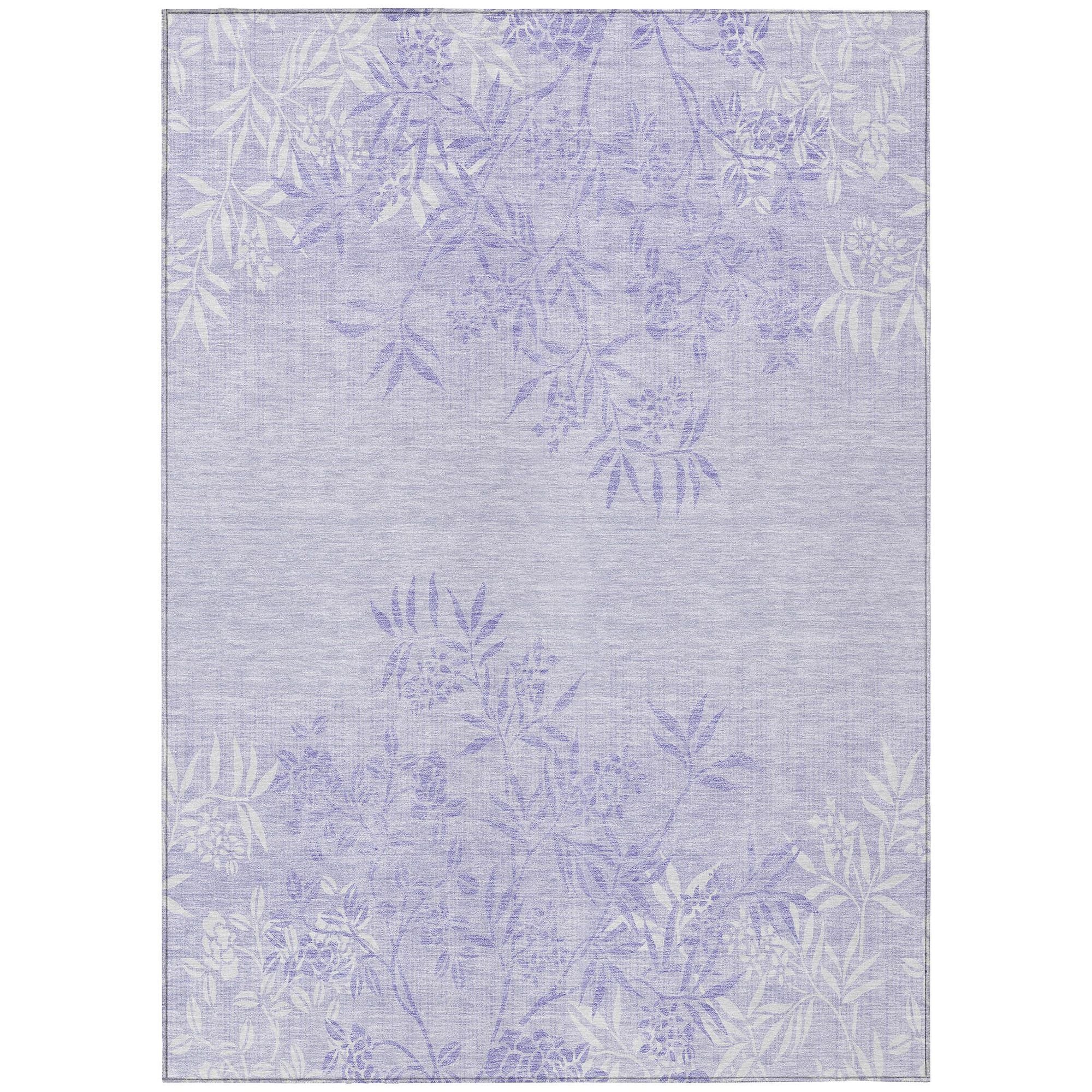 Machine Made ACN673 Lilac Purple Rugs #color_lilac purple