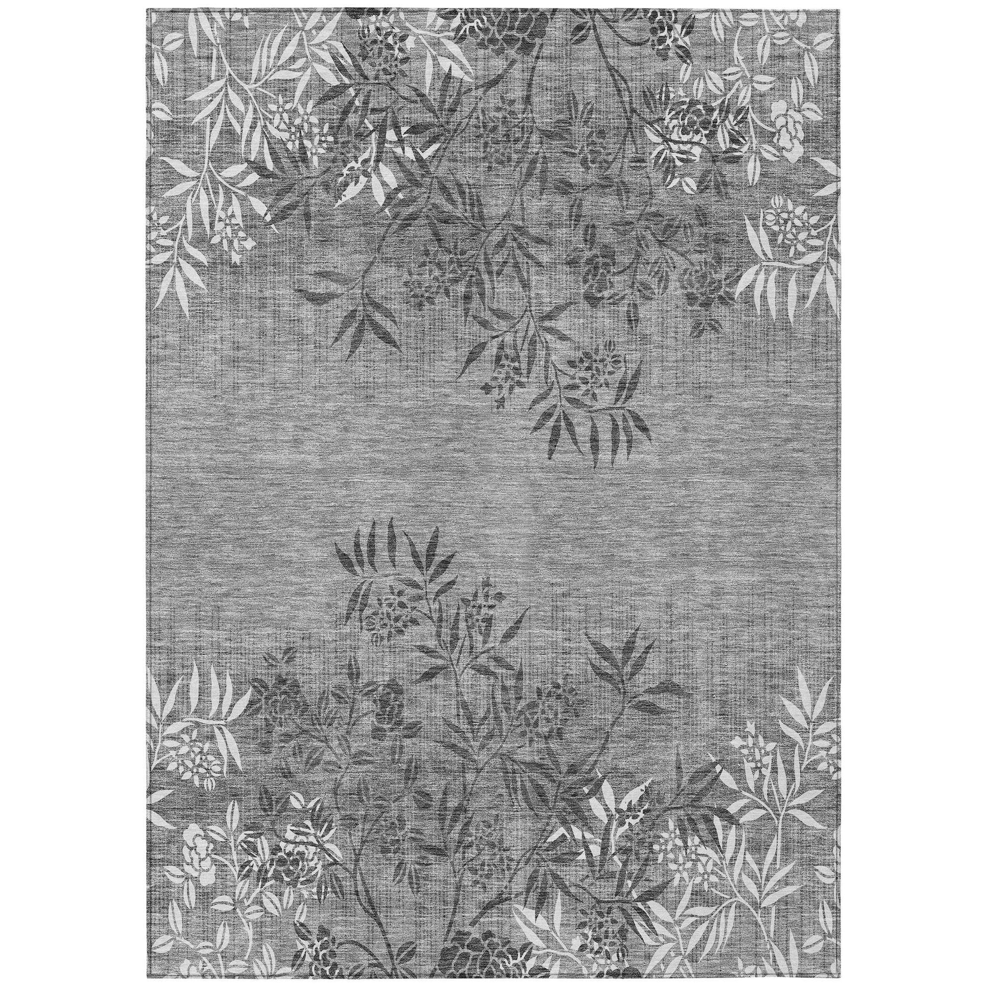 Machine Made ACN673 Pewter Gray Rugs #color_pewter gray