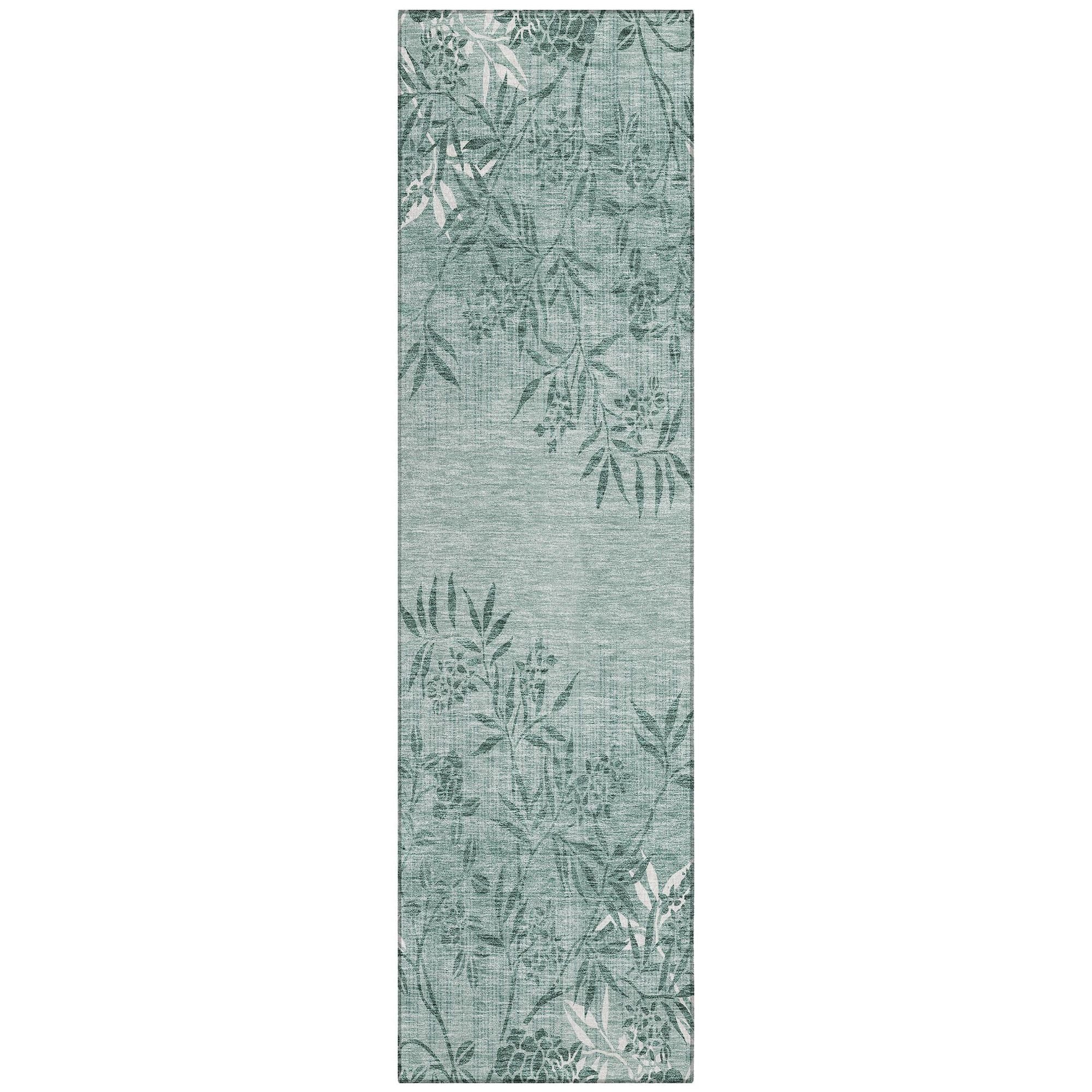 Machine Made ACN673 Sage Green Rugs #color_sage green