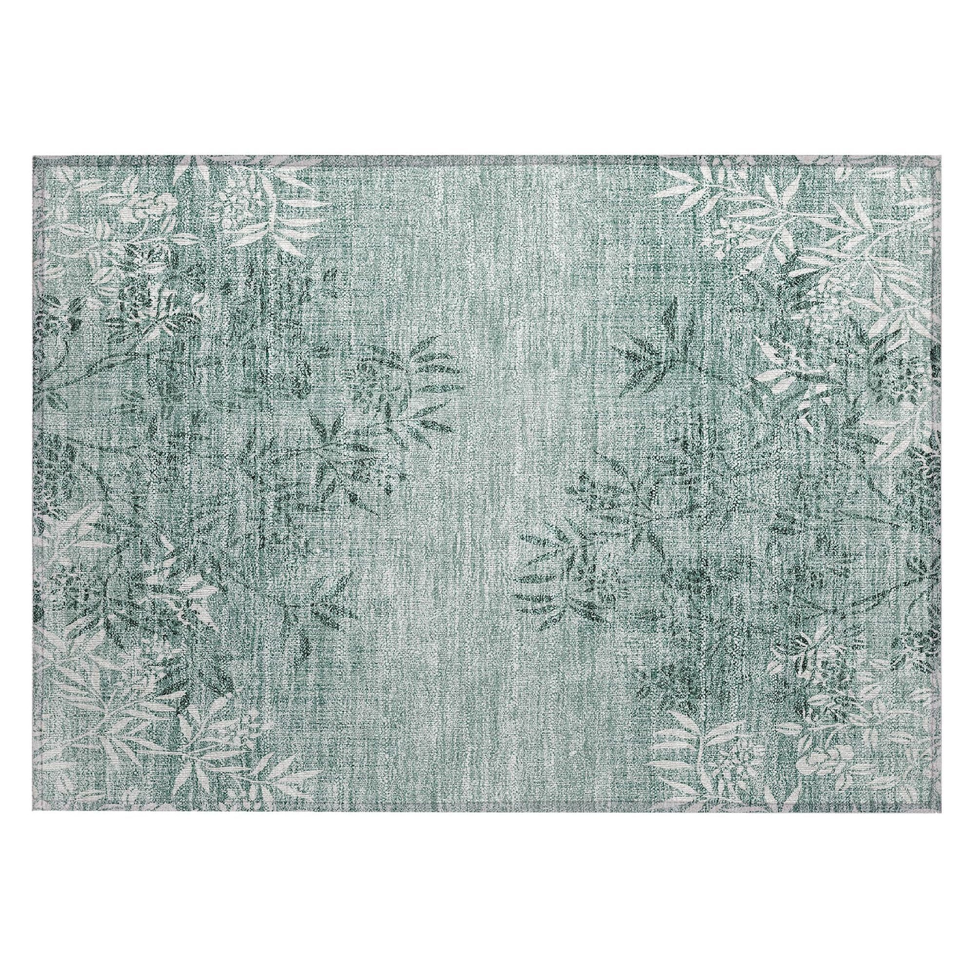 Machine Made ACN673 Sage Green Rugs #color_sage green