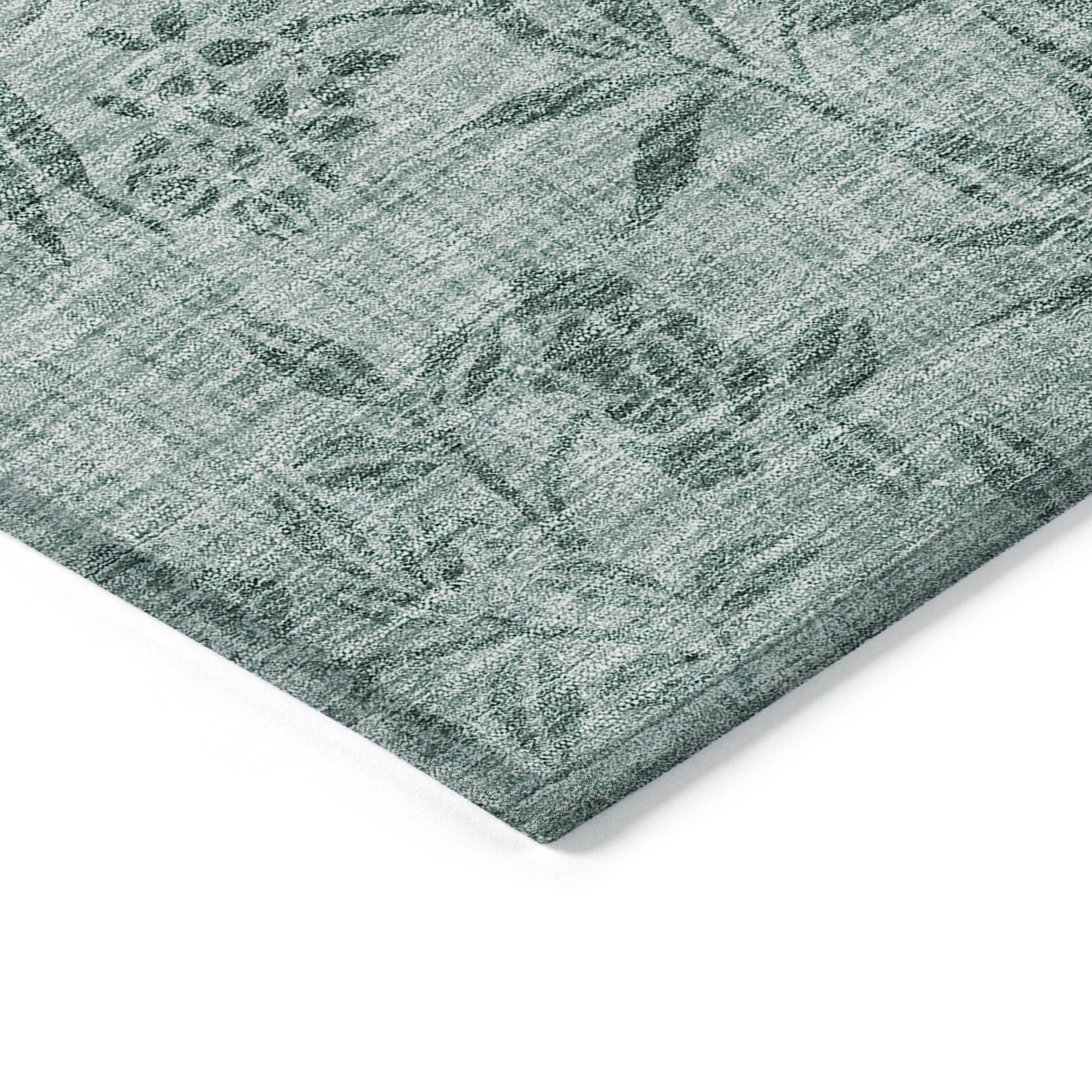 Machine Made ACN673 Sage Green Rugs #color_sage green