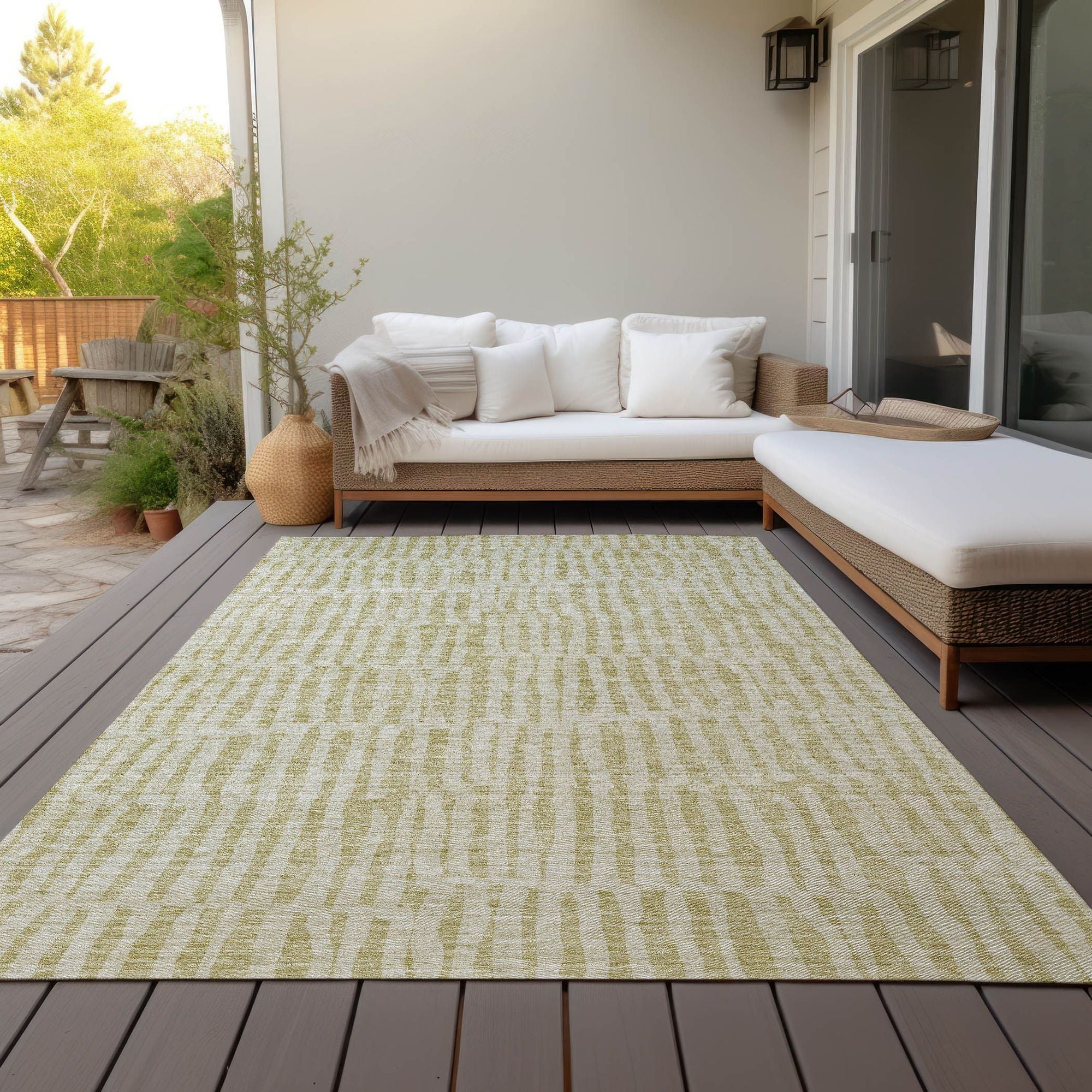 Machine Made ACN674 Beige Brown Rugs #color_beige brown