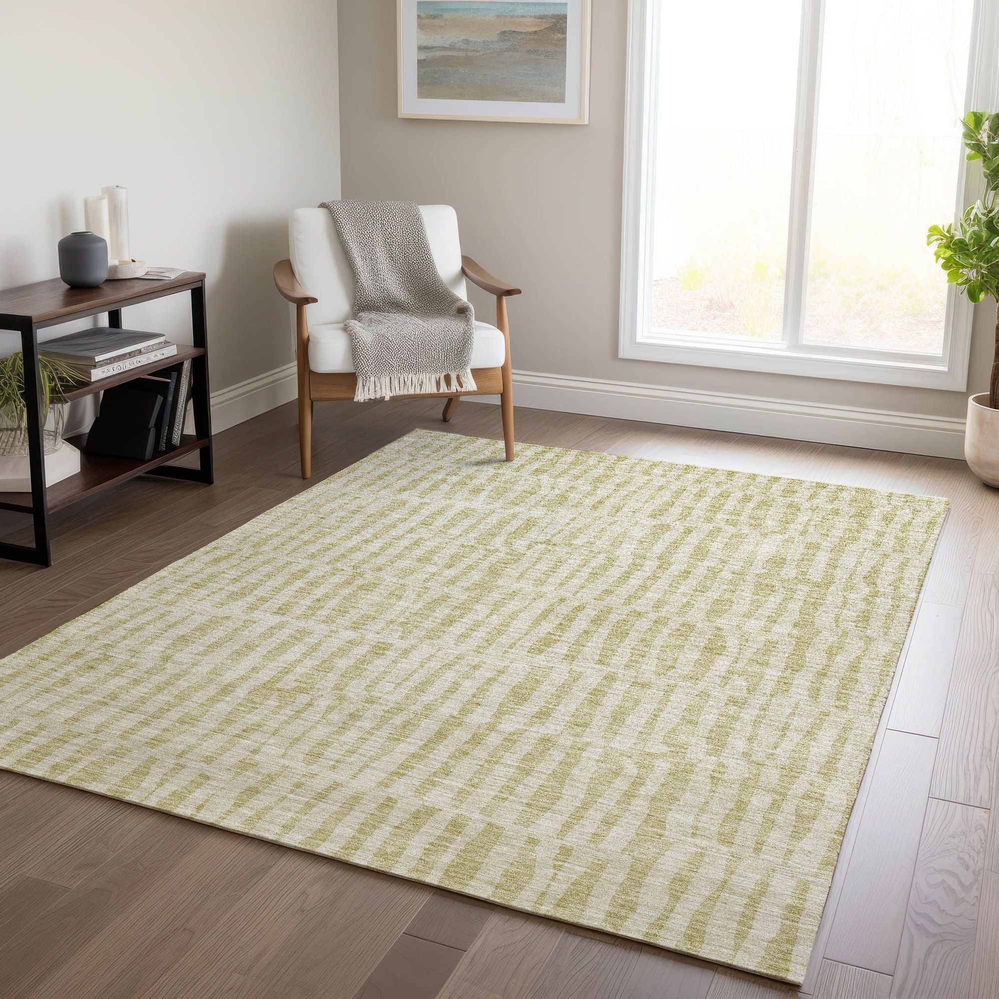 Machine Made ACN674 Beige Brown Rugs #color_beige brown