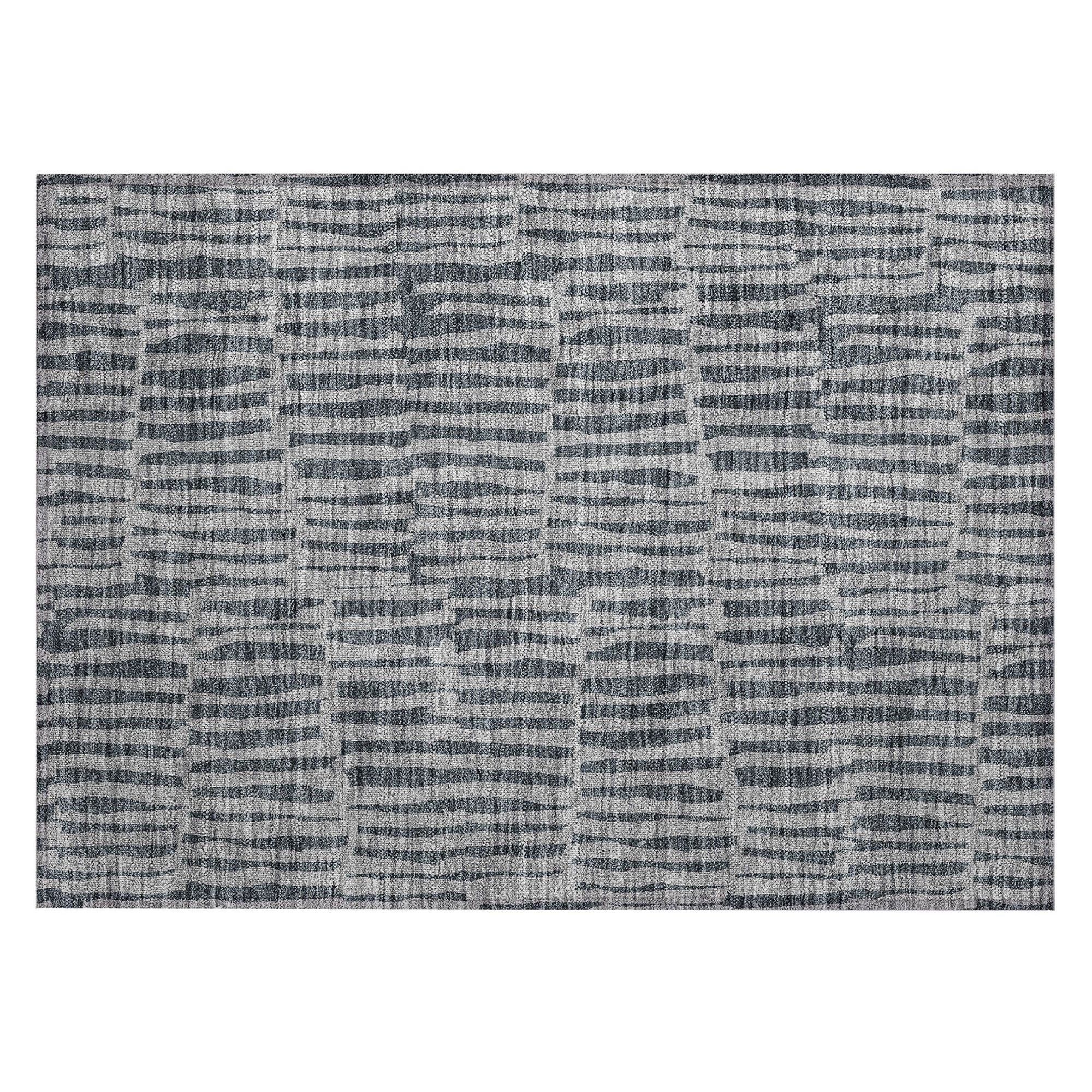 Machine Made ACN674 Charcoal Gray Rugs #color_charcoal gray