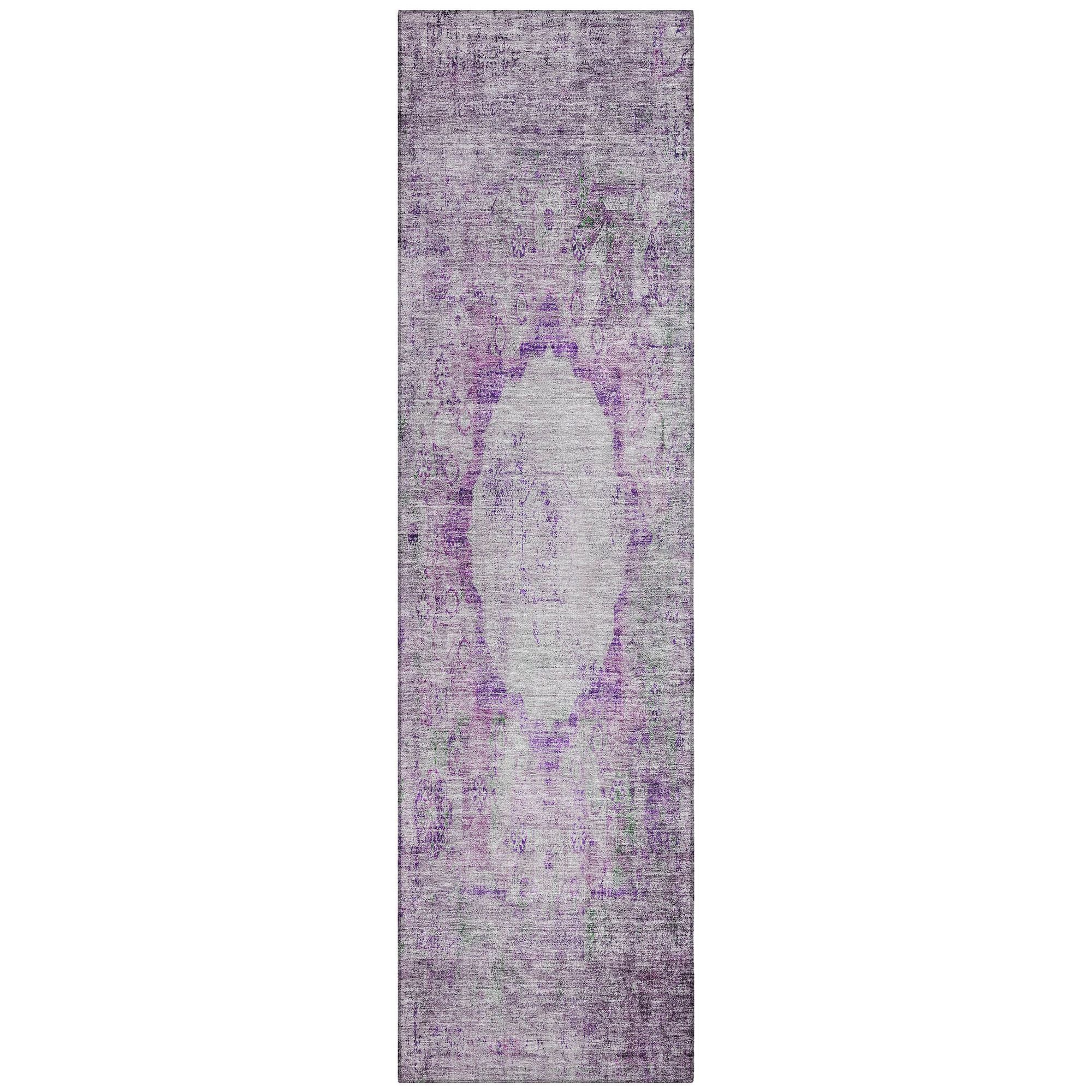 Machine Made ACN675 Purple  Rugs #color_purple 