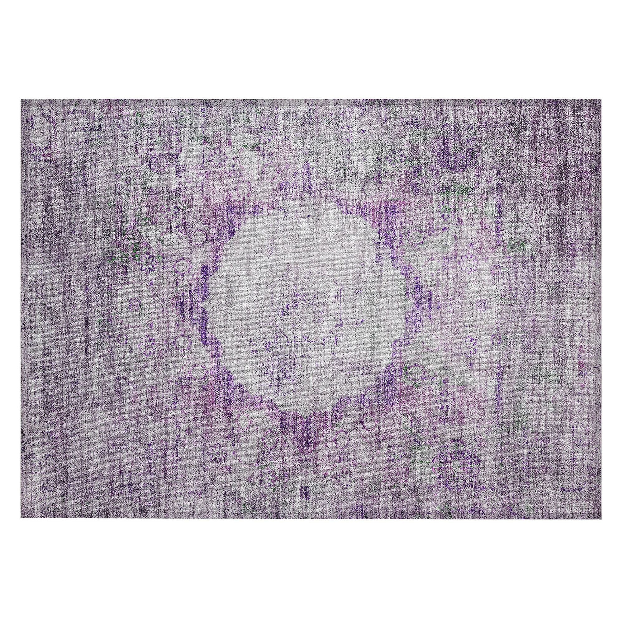 Machine Made ACN675 Purple  Rugs #color_purple 