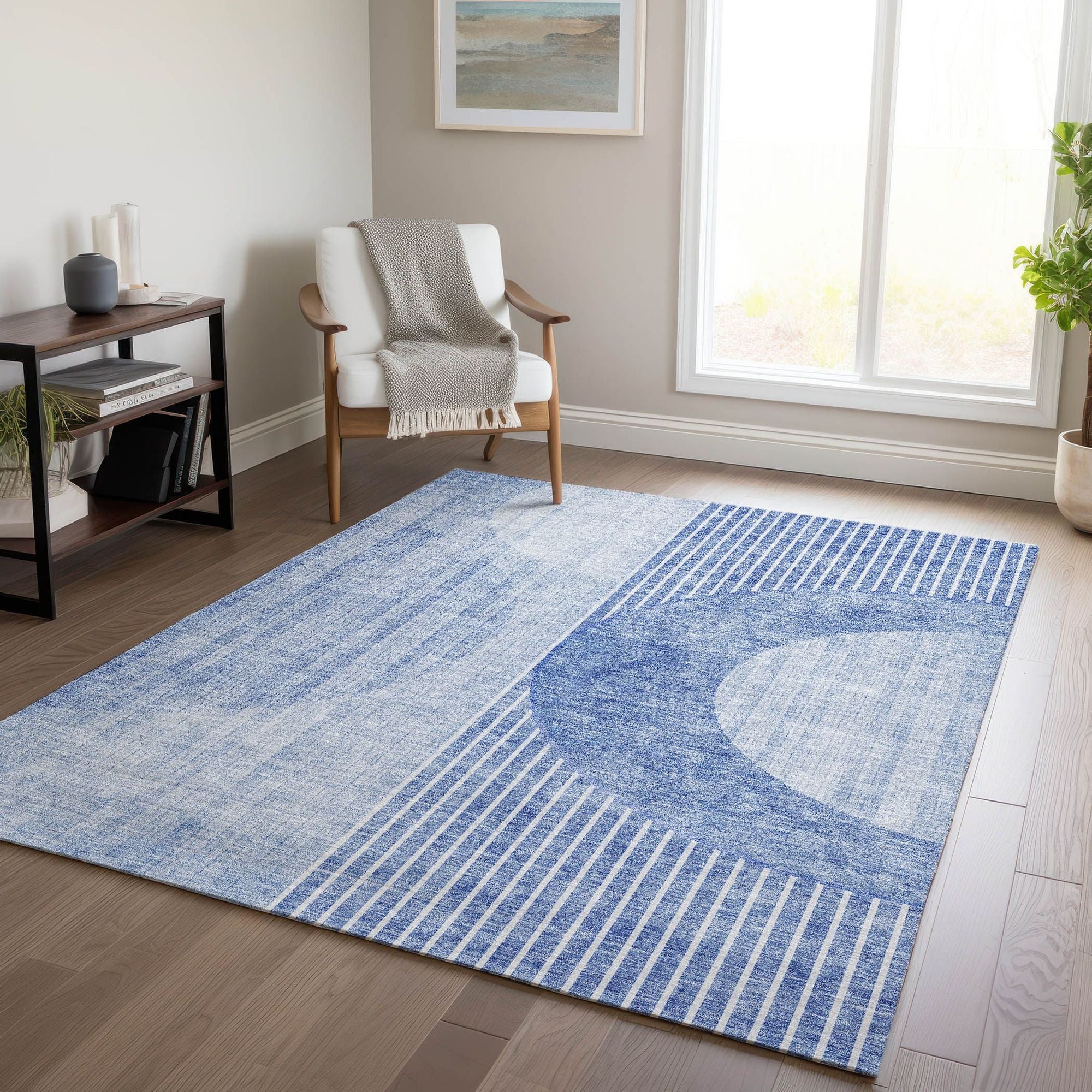 Machine Made ACN676 Blue  Rugs #color_blue 