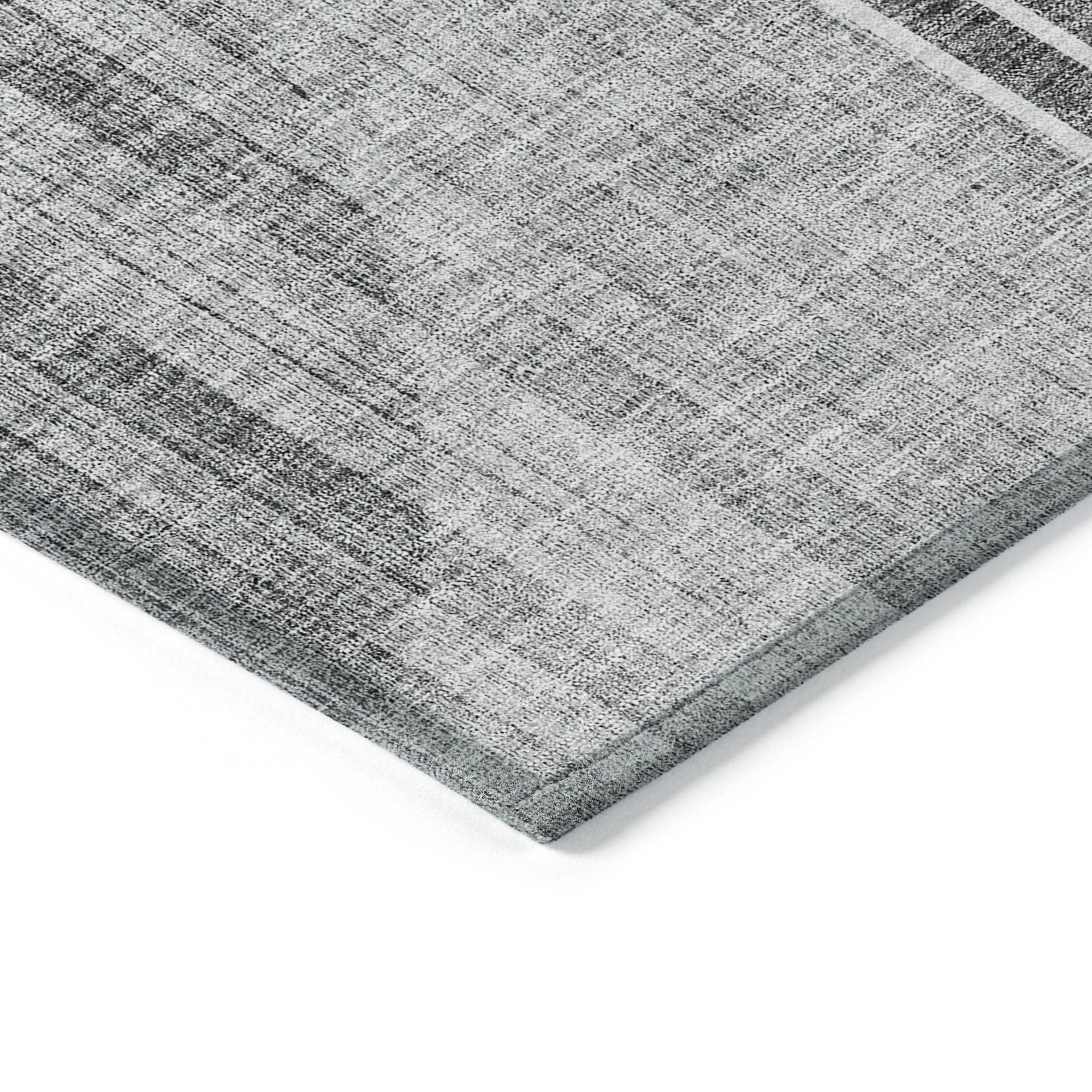 Machine Made ACN676 Charcoal Gray Rugs #color_charcoal gray