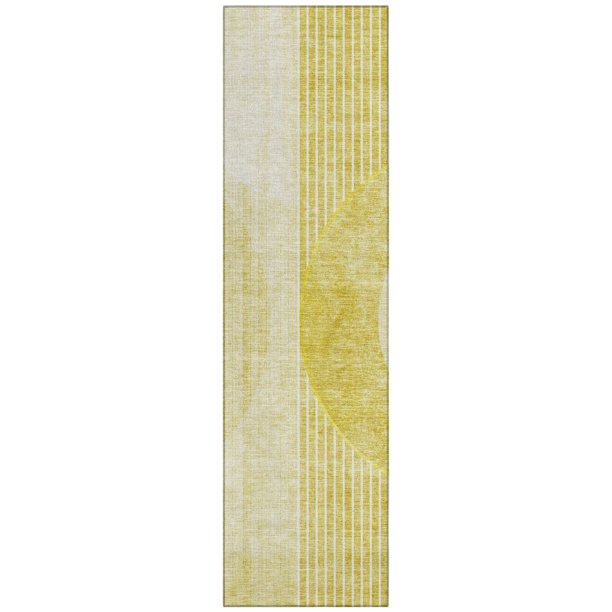 Machine Made ACN676 Wheat Gold Rugs #color_wheat gold