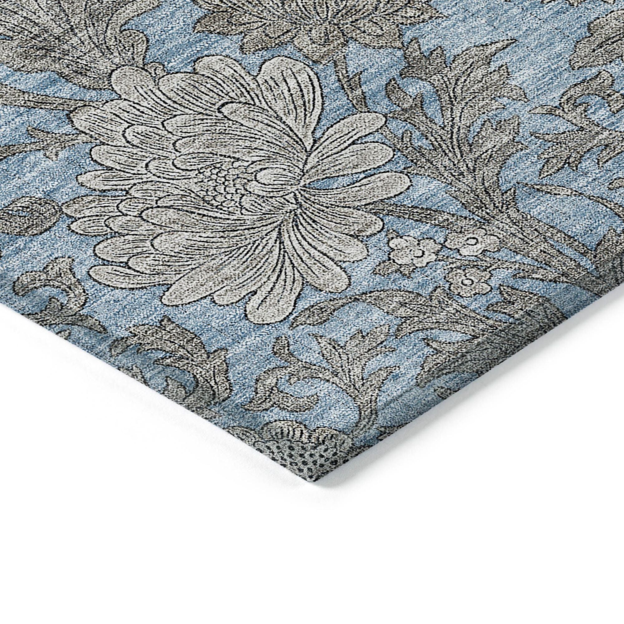 Machine Made ACN677 Blue  Rugs #color_blue 