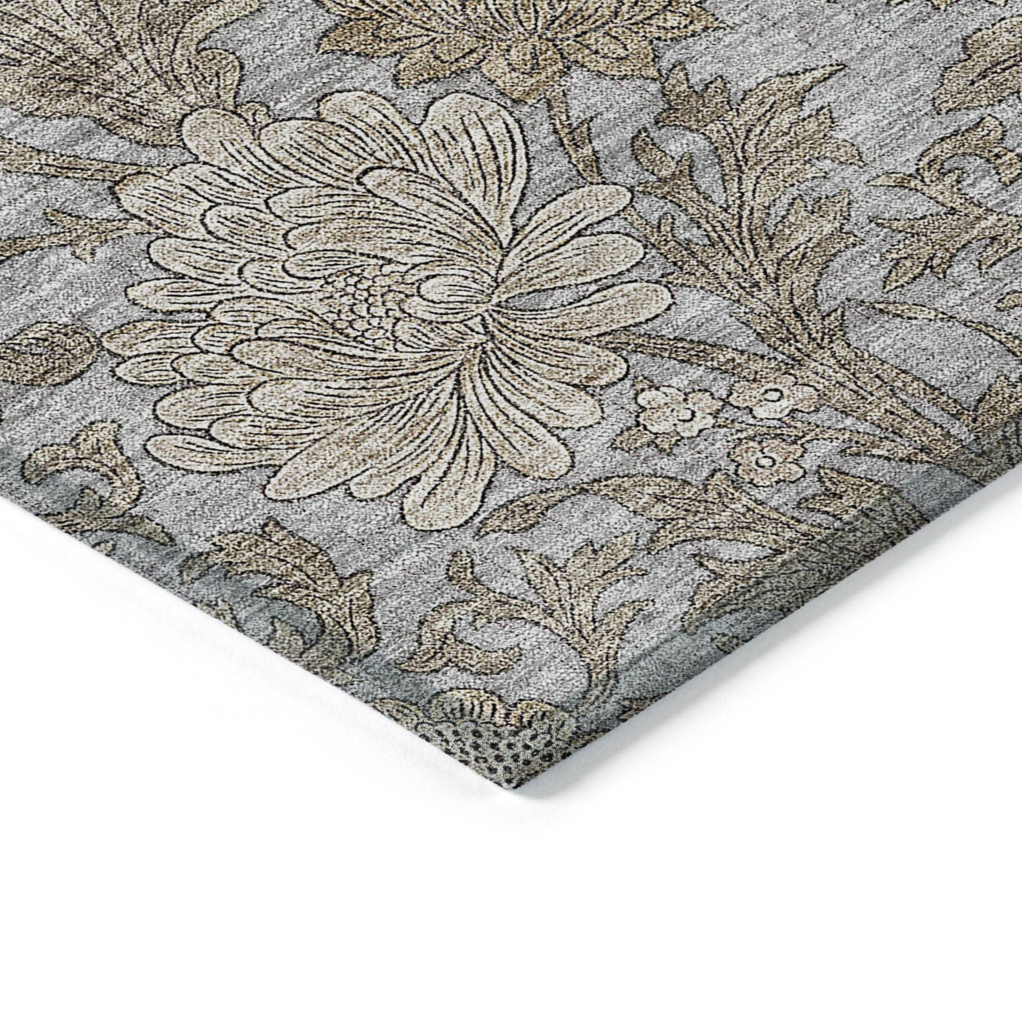 Machine Made ACN677 Gray  Rugs #color_gray 