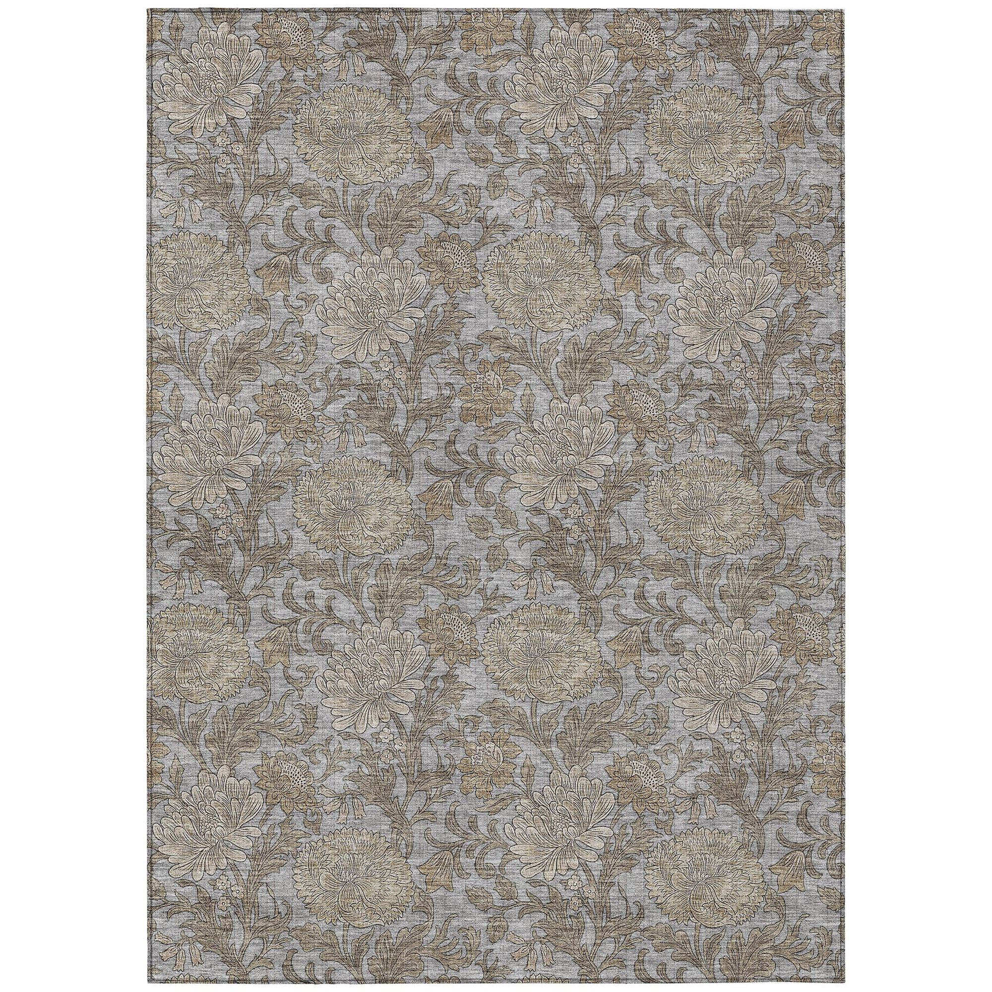 Machine Made ACN677 Gray  Rugs #color_gray 