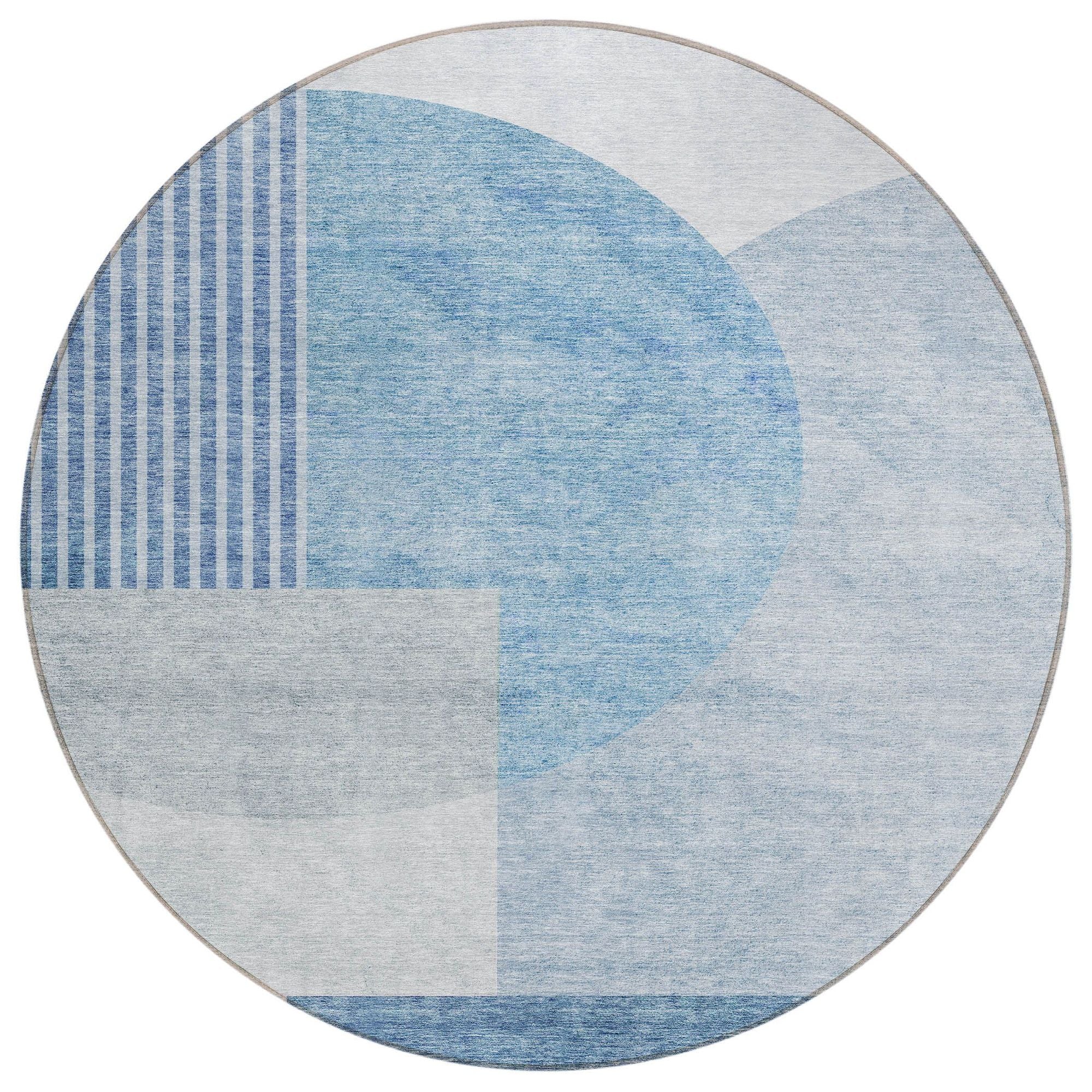 Machine Made ACN678 Blue  Rugs #color_blue 