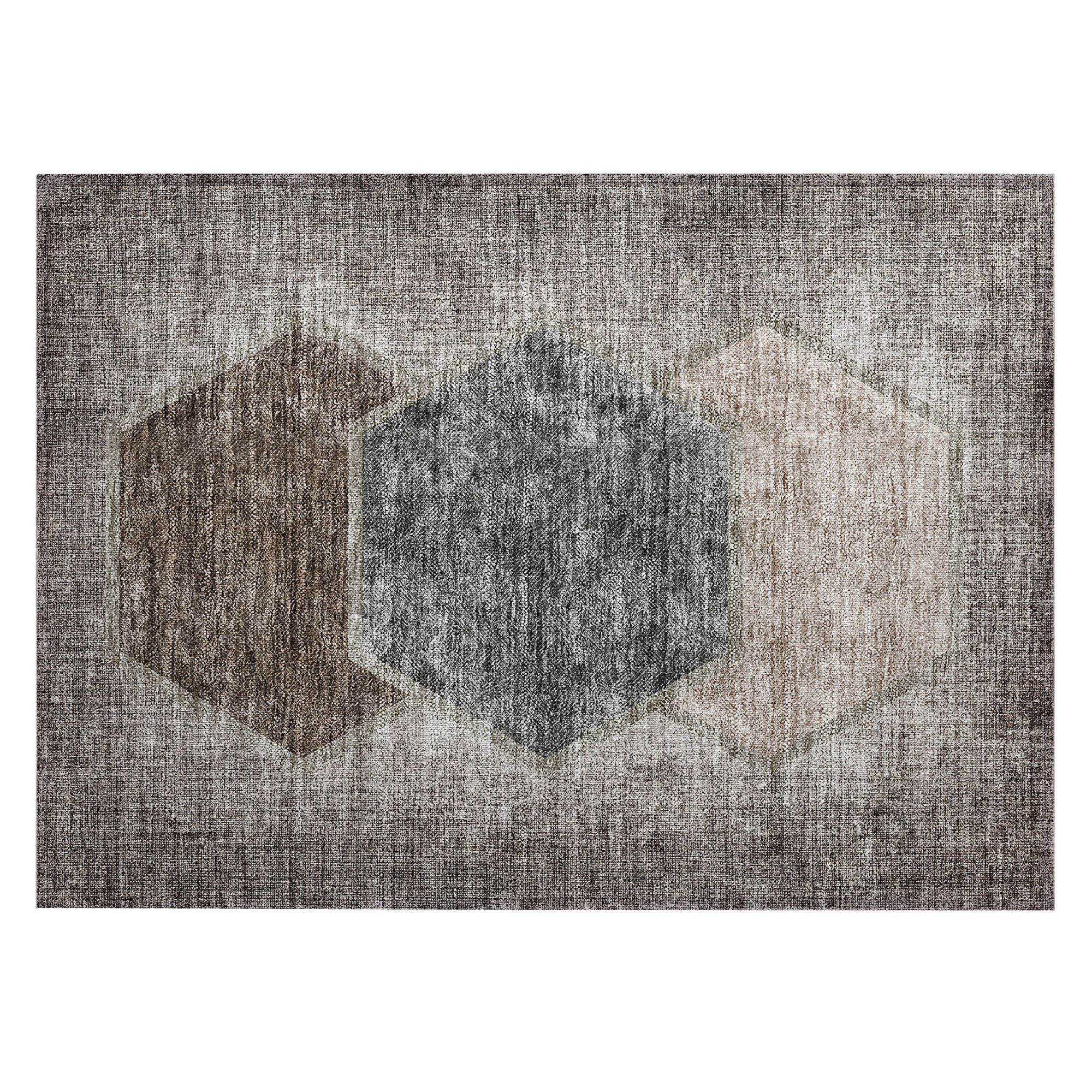 Machine Made ACN679 Fudge Brown Rugs #color_fudge brown