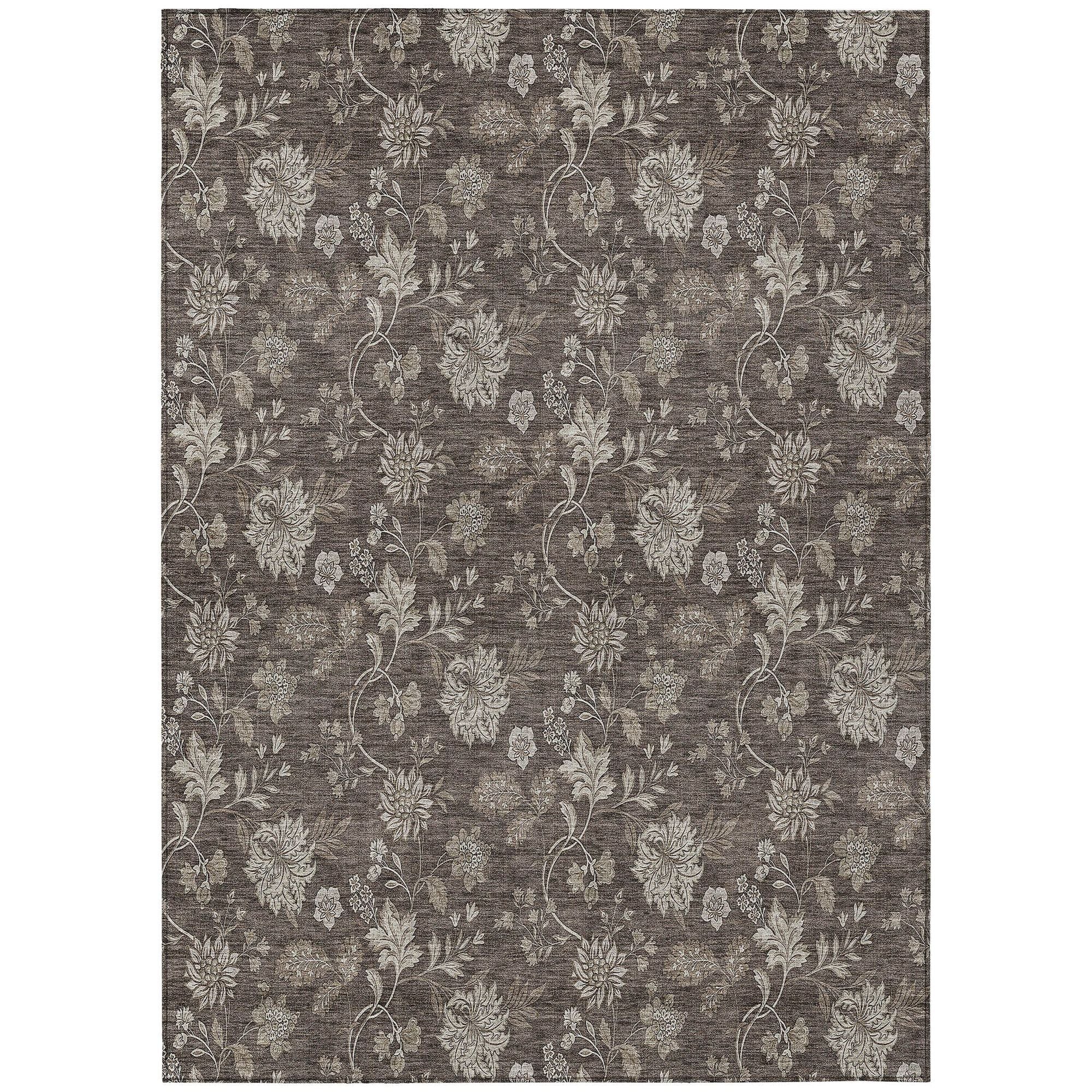 Machine Made ACN680 Chocolate Brown Rugs #color_chocolate brown