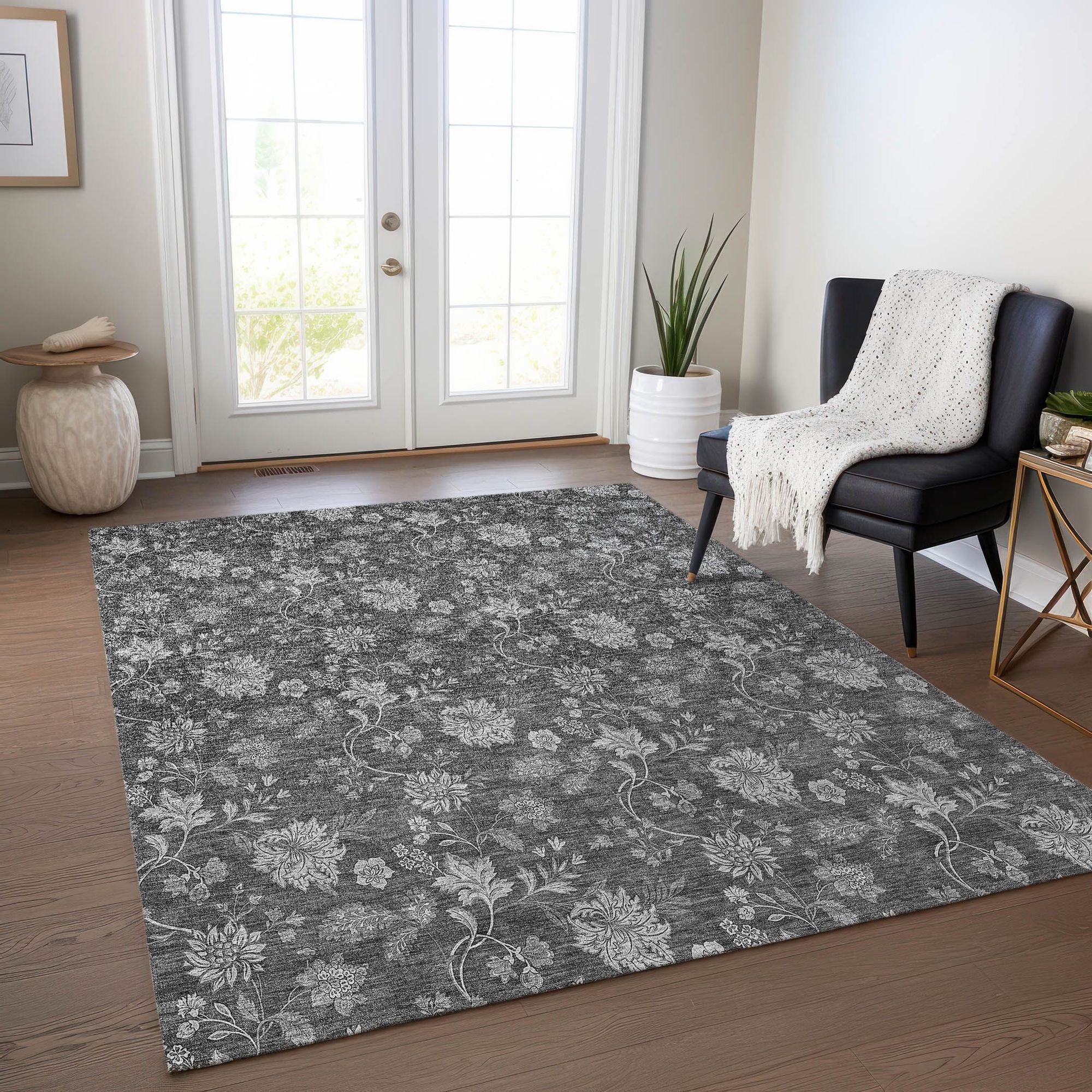 Machine Made ACN680 Gray  Rugs #color_gray 