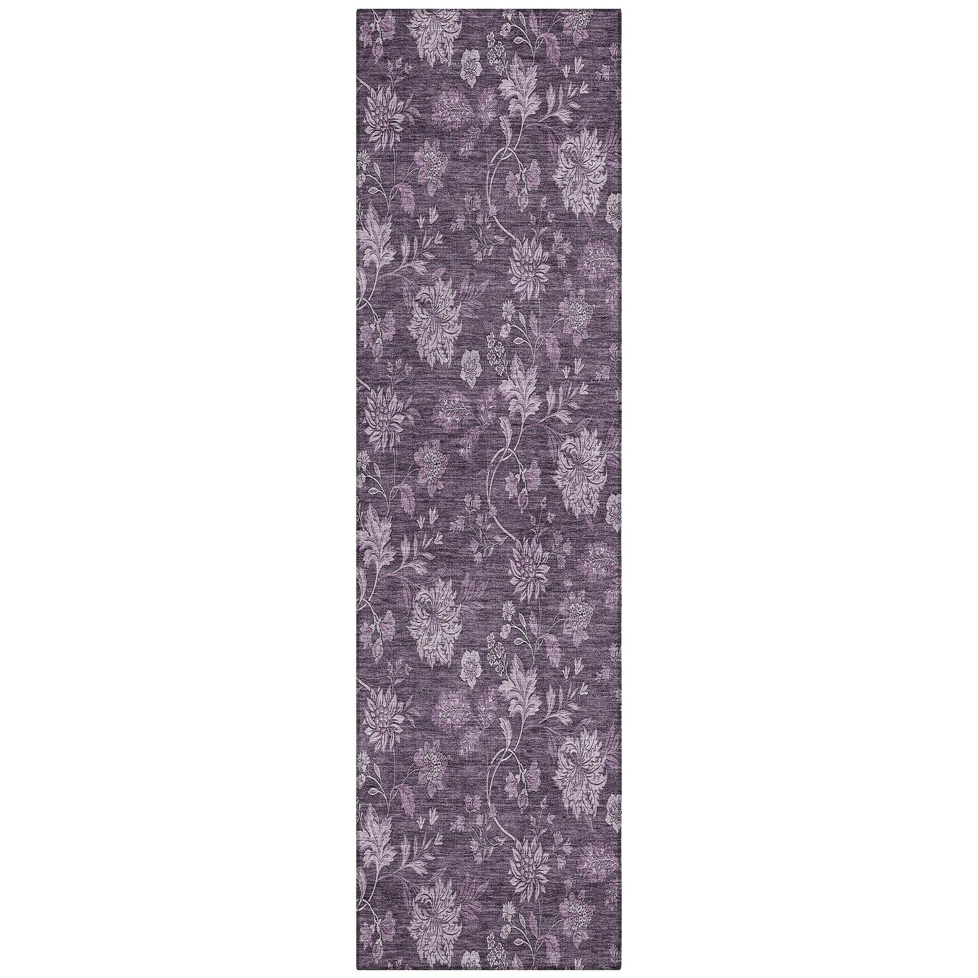 Machine Made ACN680 Plum Purple Rugs #color_plum purple