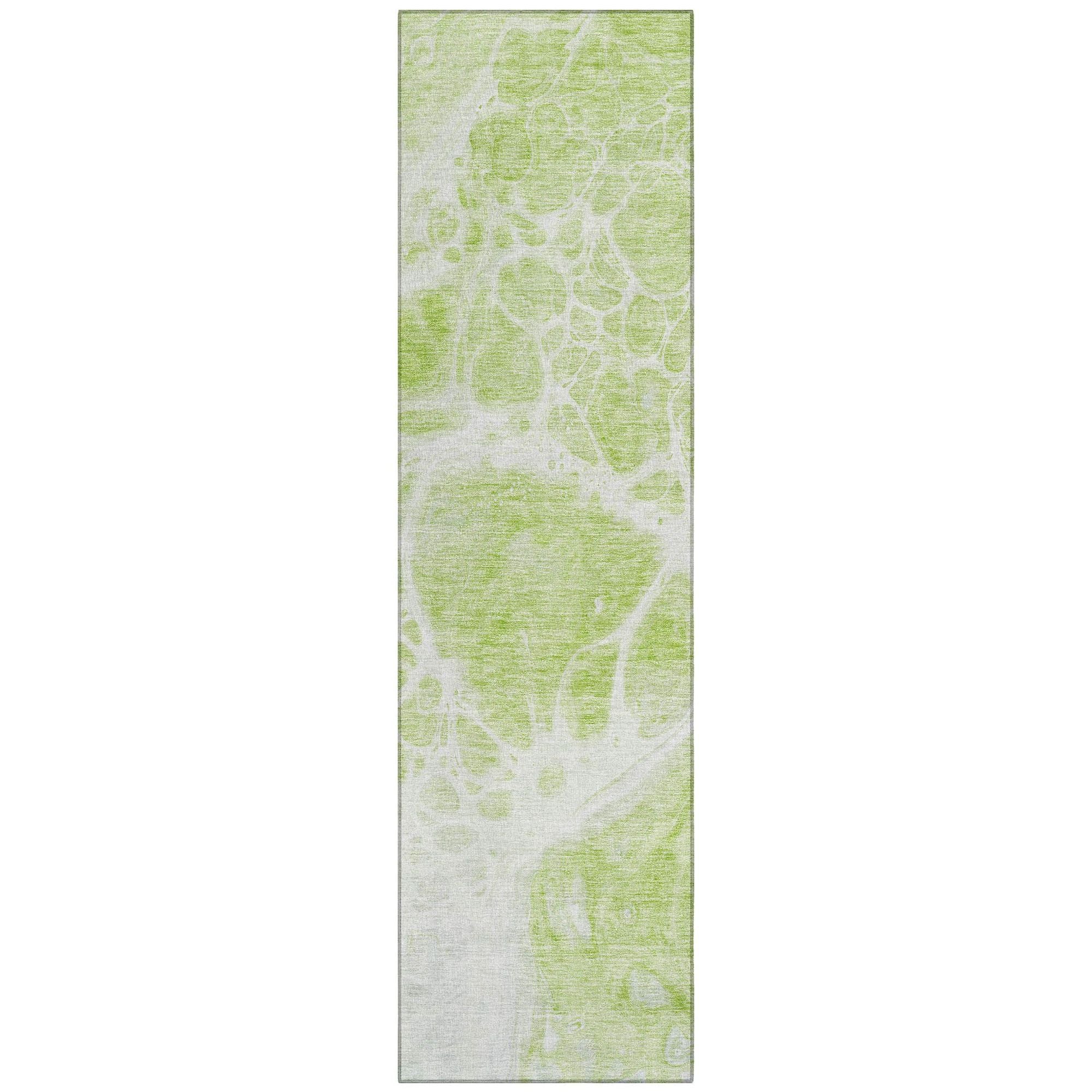 Machine Made ACN682 Aloe Green Rugs #color_aloe green