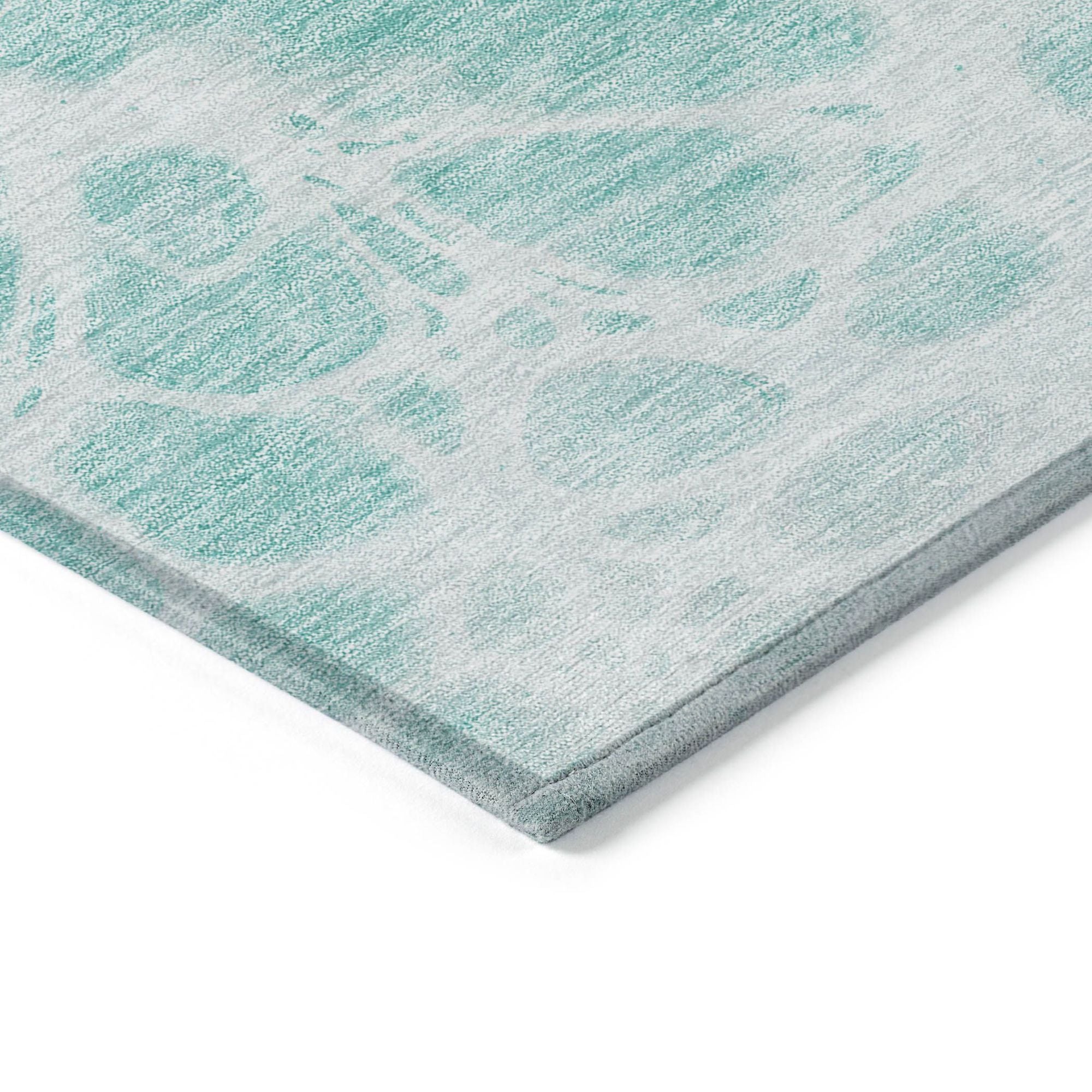 Machine Made ACN682 Aqua Teal Rugs #color_aqua teal