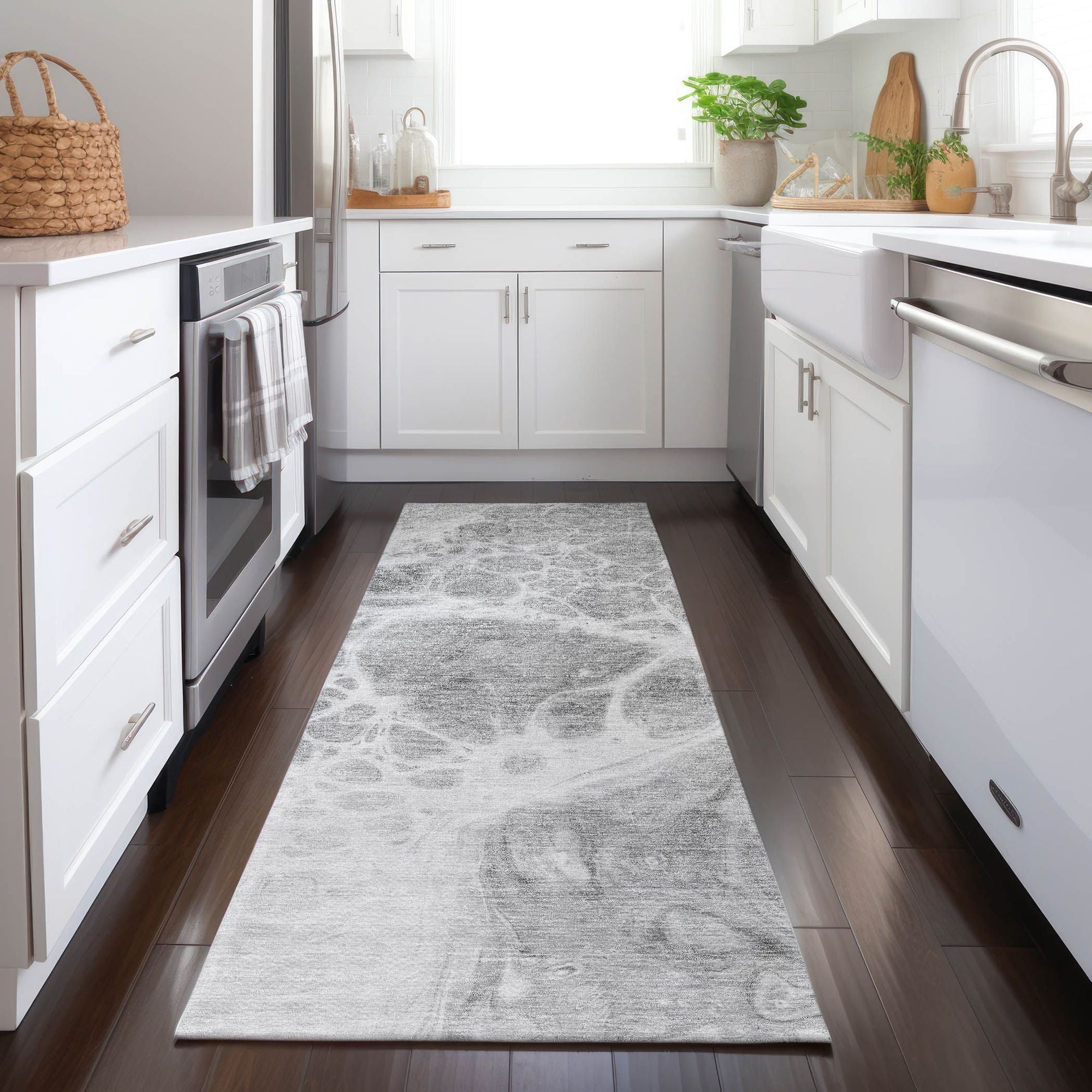 Machine Made ACN682 Gray  Rugs #color_gray 