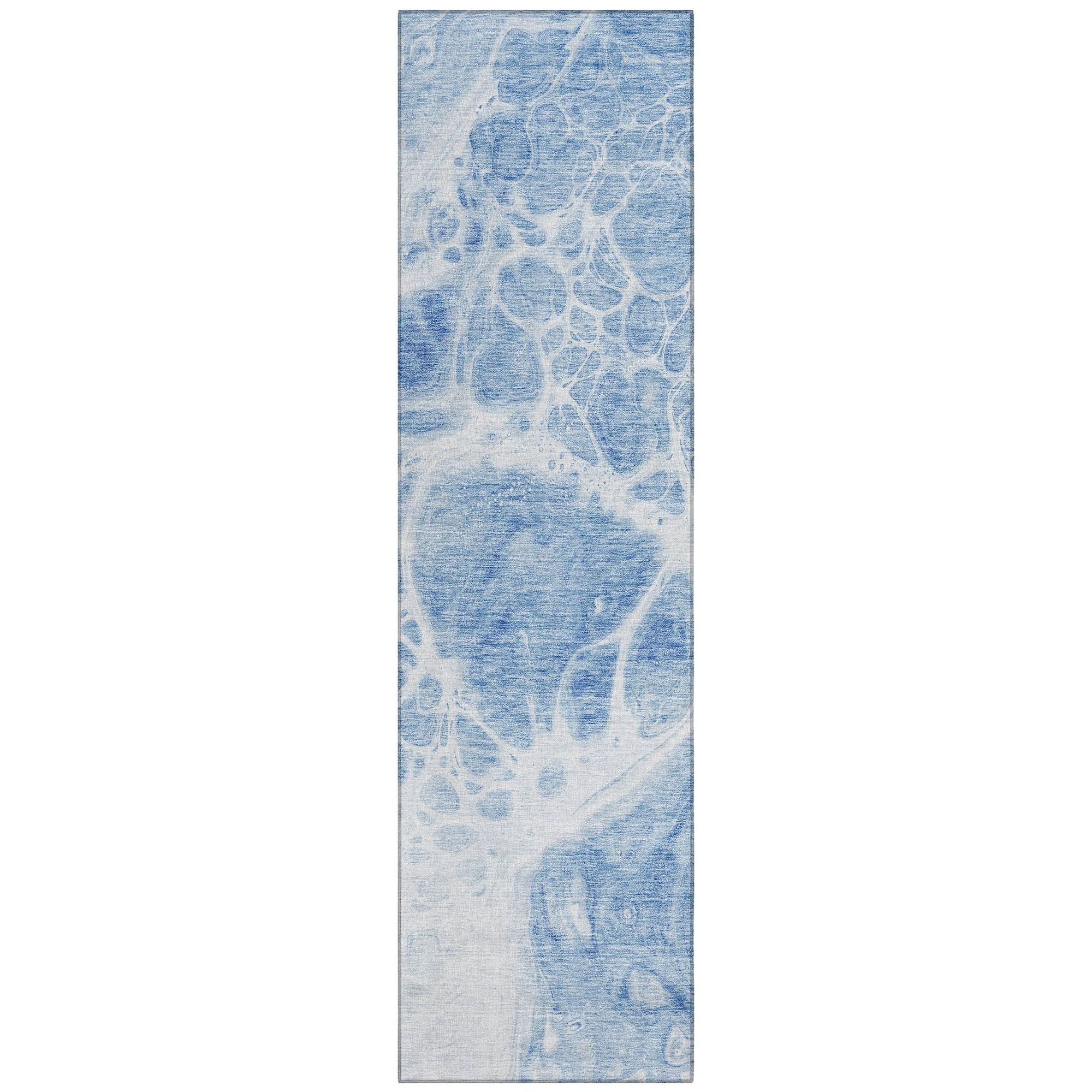 Machine Made ACN682 Sky Blue Rugs #color_sky blue