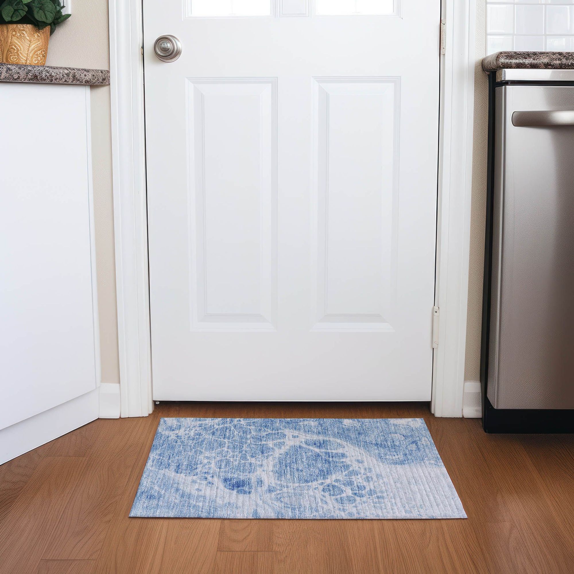 Machine Made ACN682 Sky Blue Rugs #color_sky blue