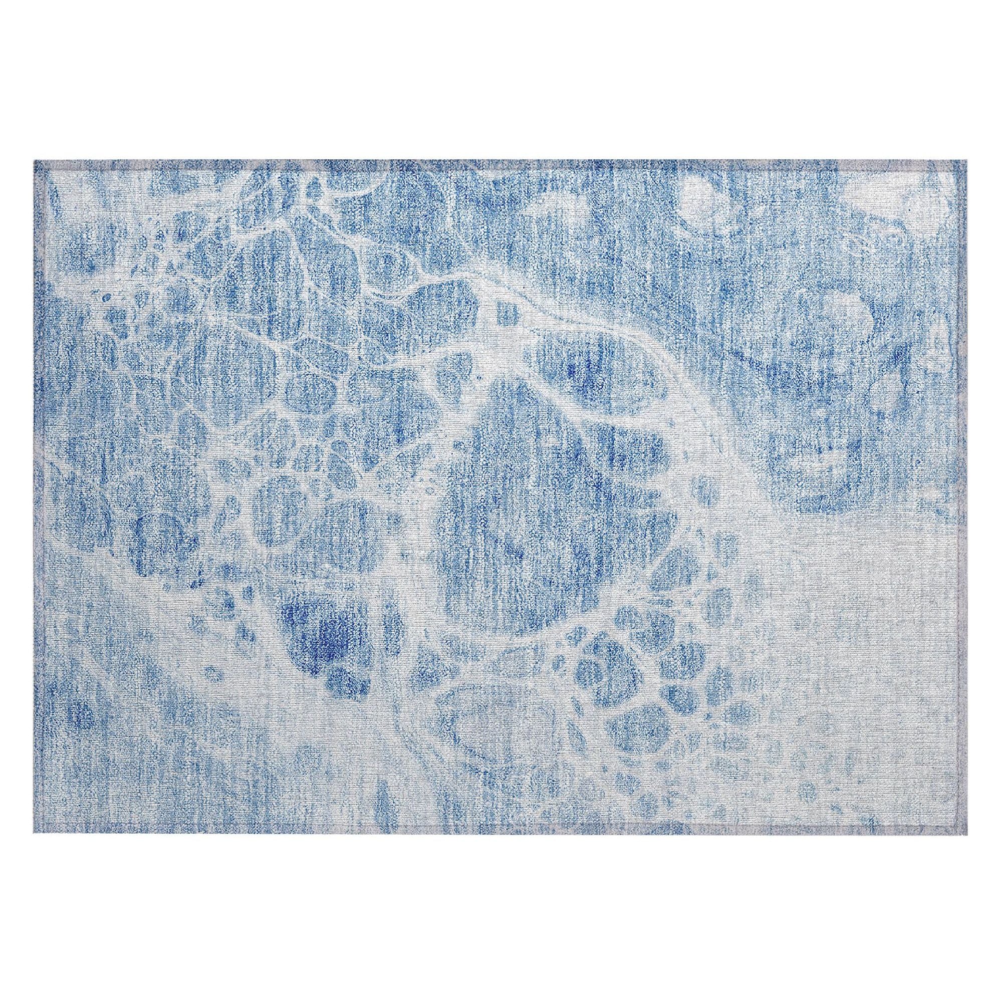 Machine Made ACN682 Sky Blue Rugs #color_sky blue