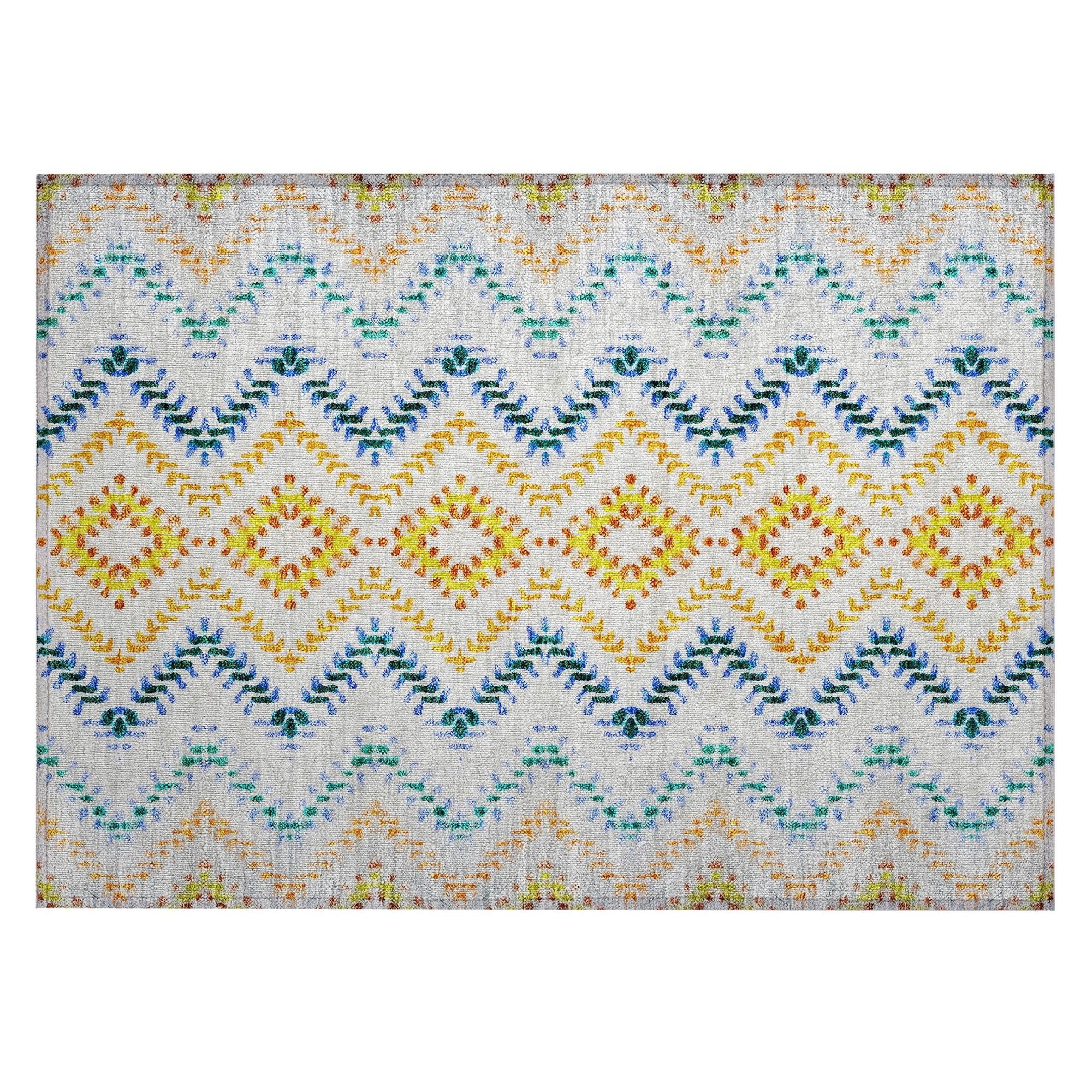 Machine Made ACN683 Ivory  Rugs #color_ivory 