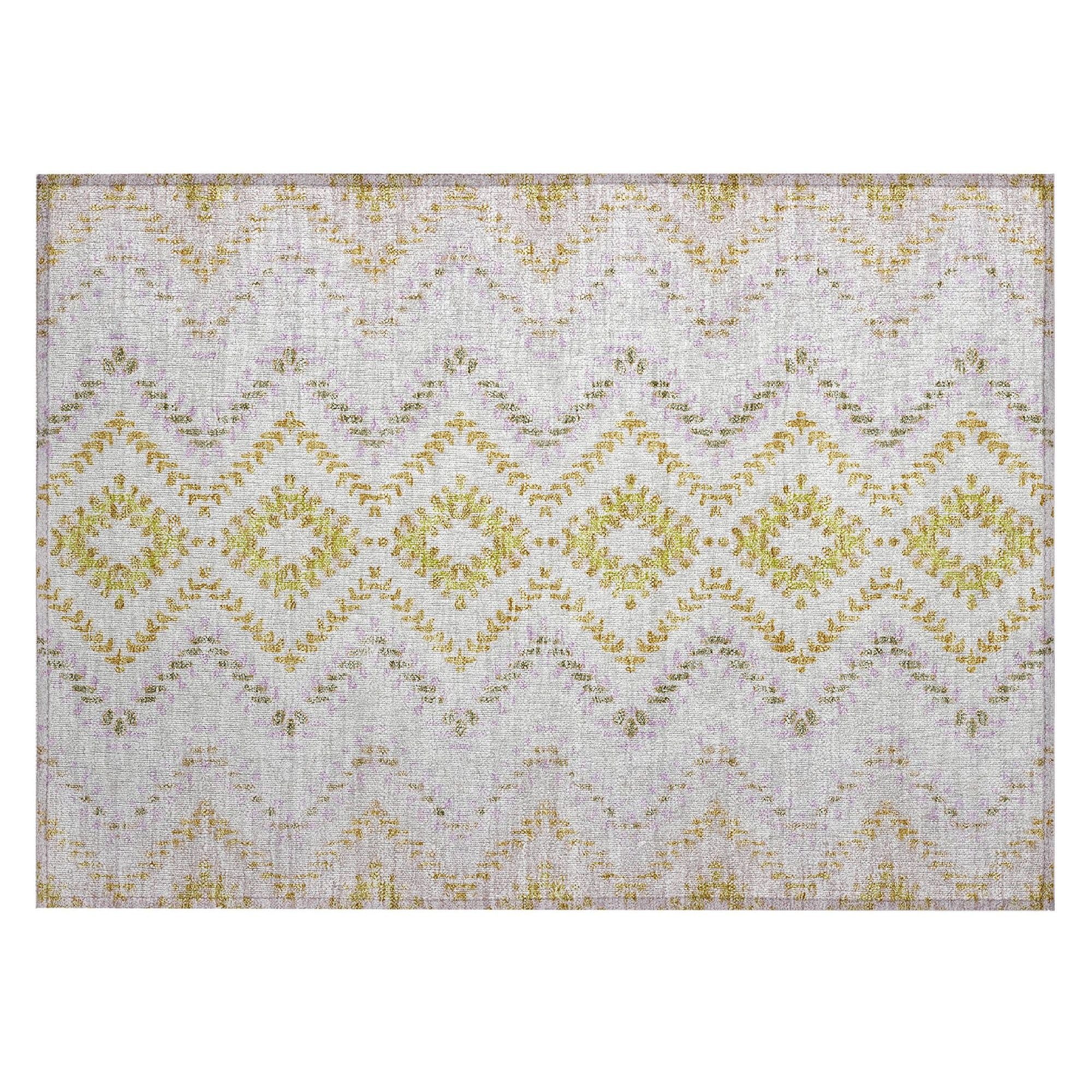 Machine Made ACN683 Pearl Ivory Rugs #color_pearl ivory