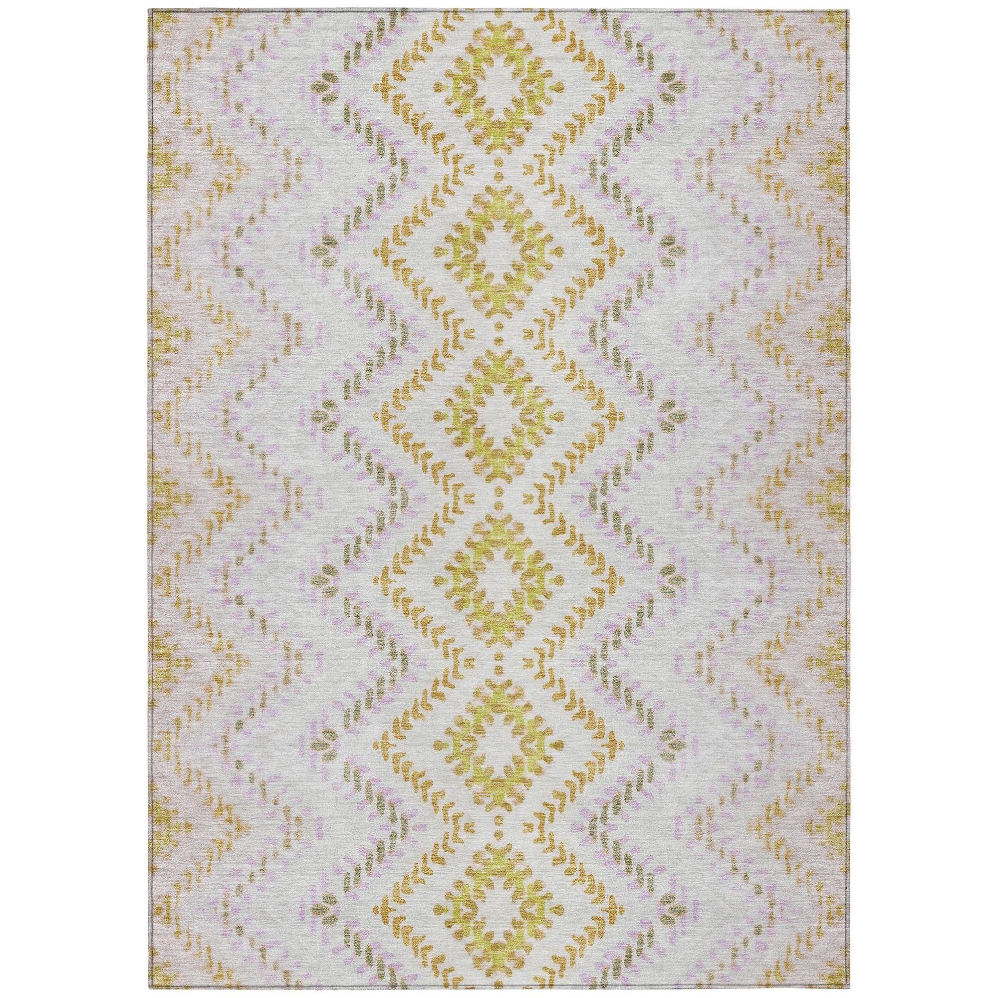 Machine Made ACN683 Pearl Ivory Rugs #color_pearl ivory